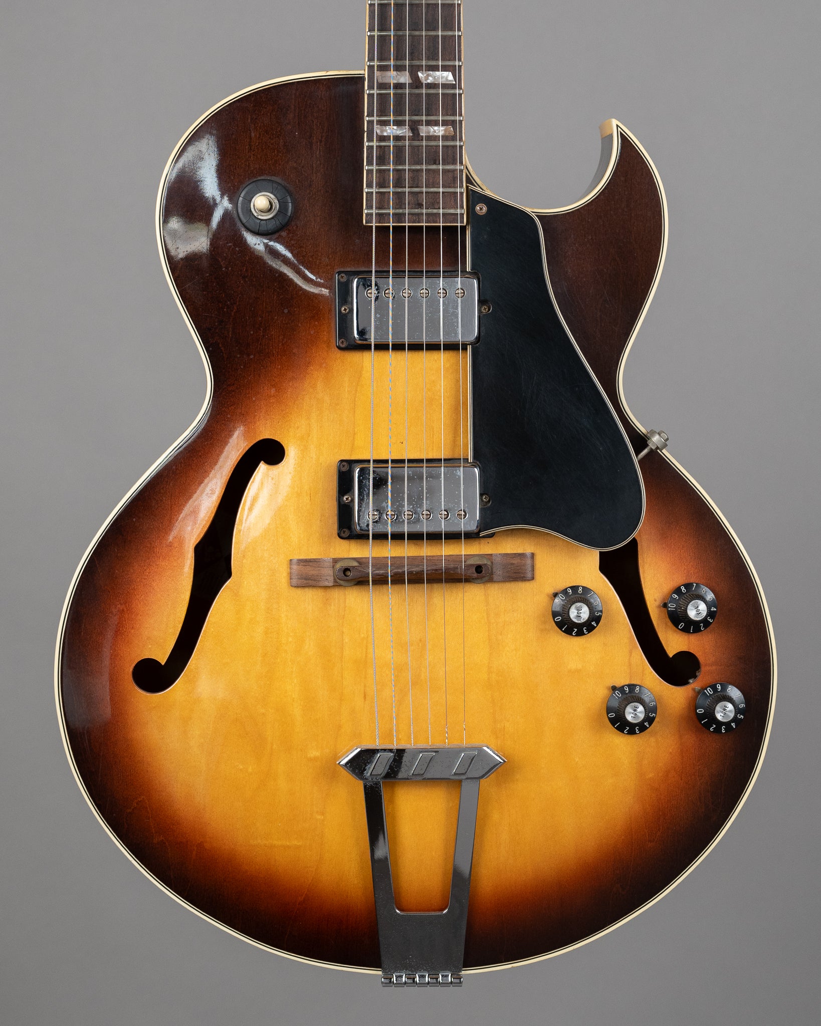 1975 Gibson ES-175D (USA, Sunburst, OHSC)