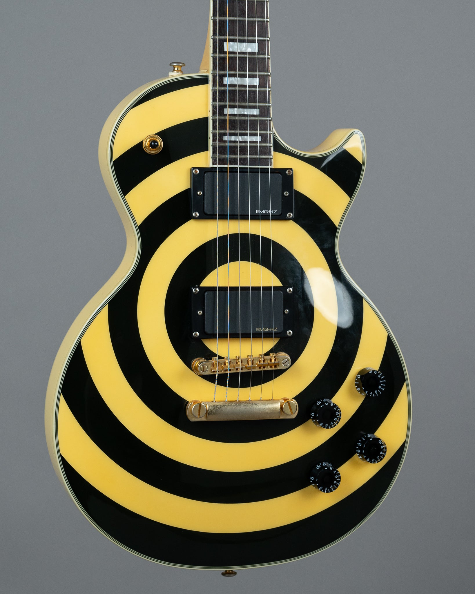 2003 Epiphone Zakk Wylde Signature Les Paul Custom (Korea, Antique Ivo