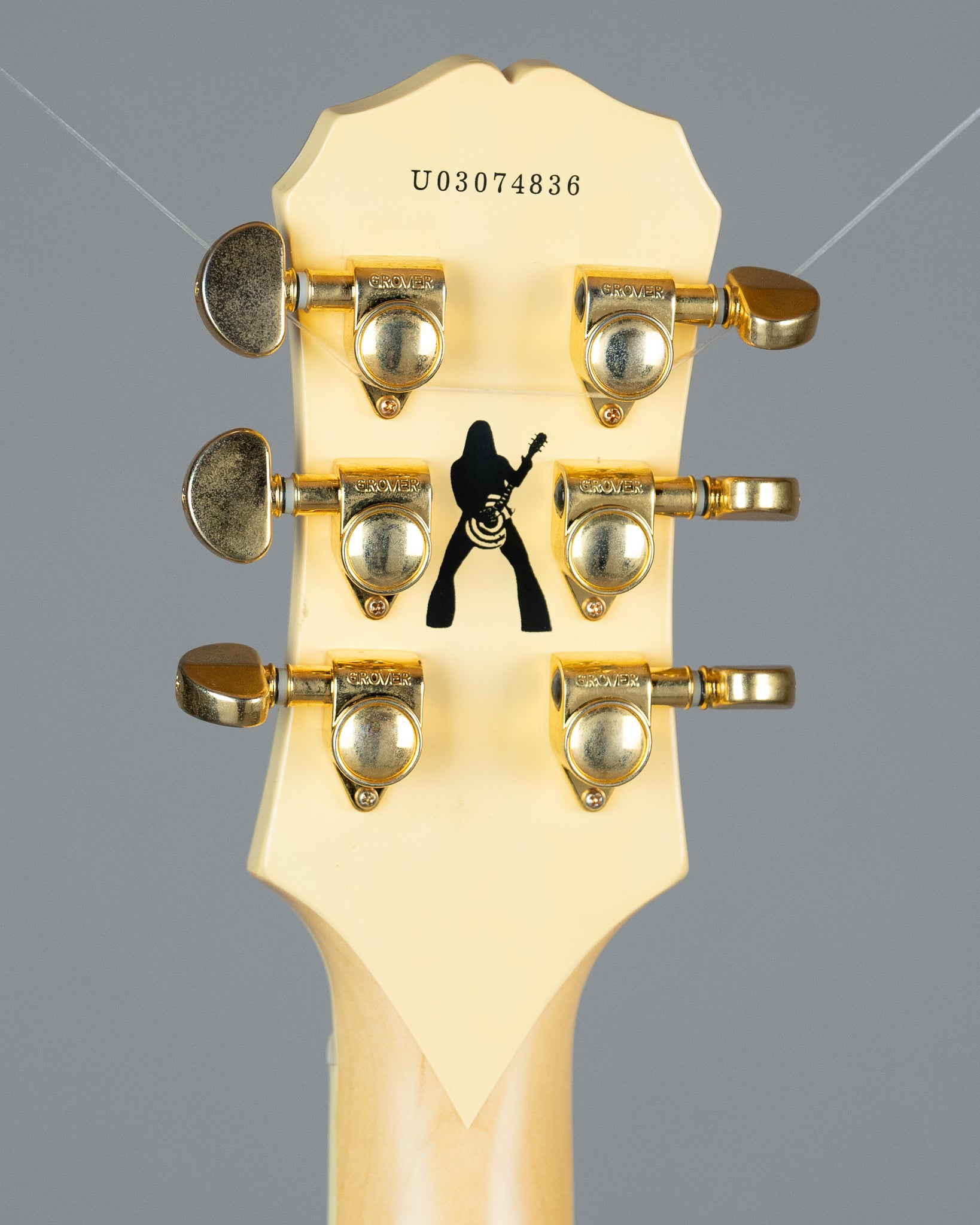 2003 Epiphone Zakk Wylde Signature Les Paul Custom (Korea, Antique Ivory with Bullseye)