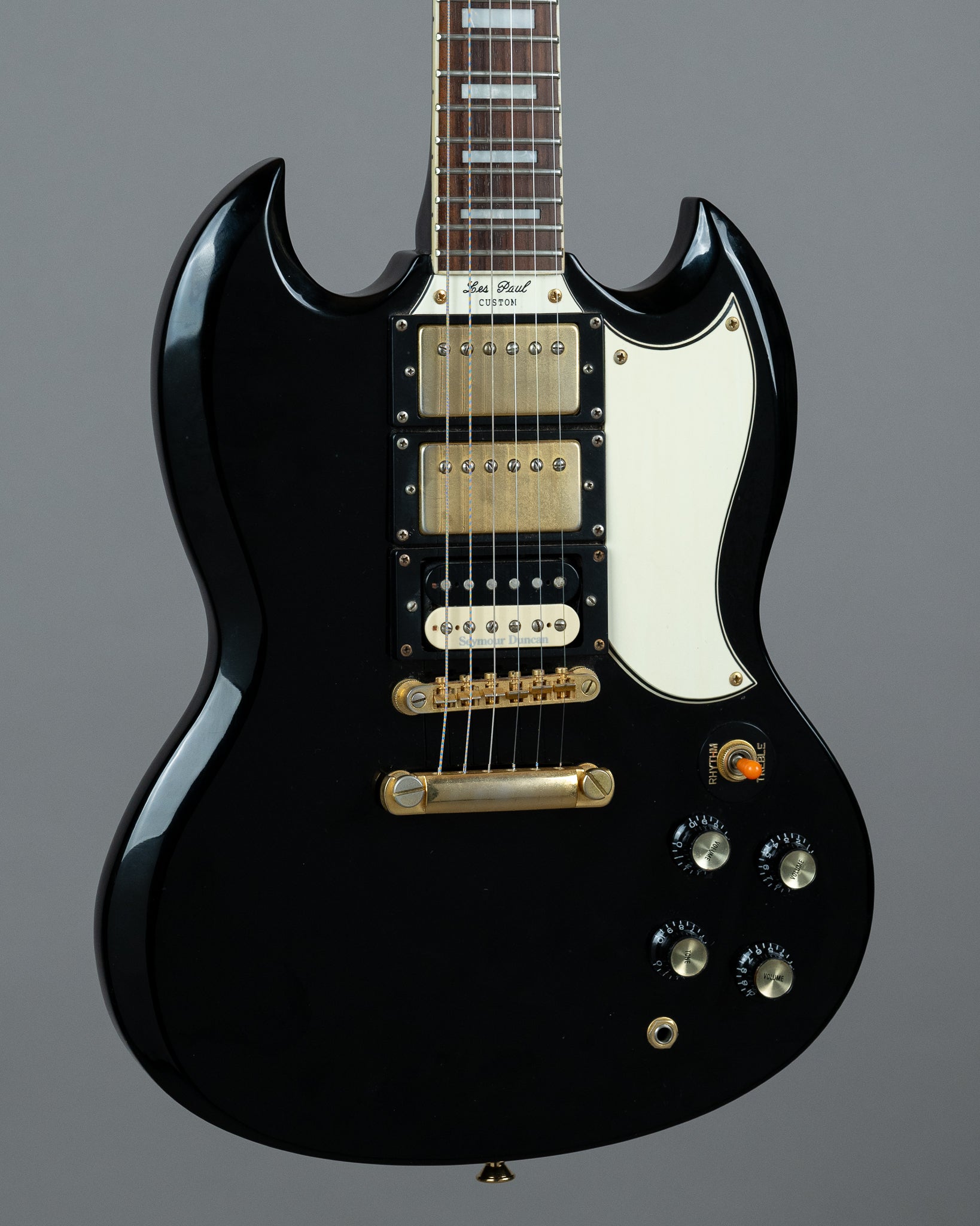 1998 Epiphone SG Custom (Korea, Black, Gold Hardware)
