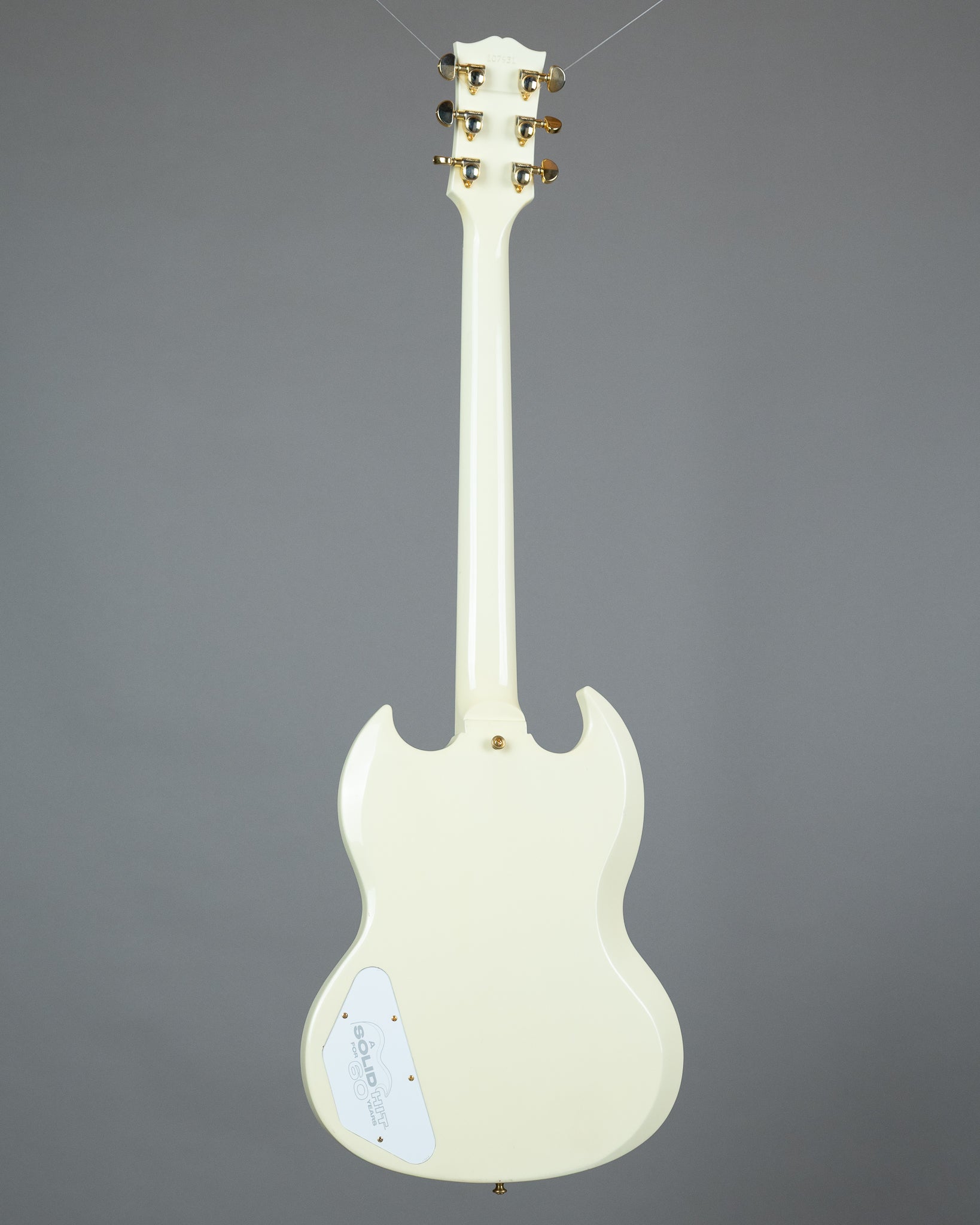 2021 Gibson Custom 60th Anniversary 1961 SG Les Paul Custom VOS (USA, Polaris White, OHSC)