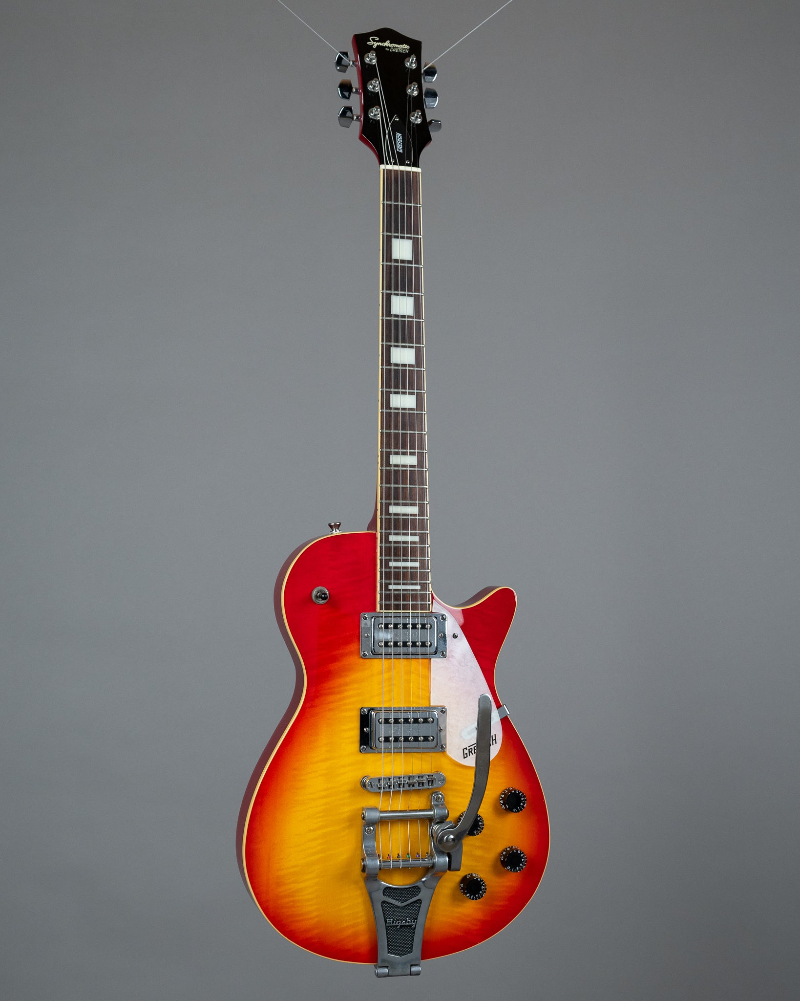 c1990s Gretsch G1554 Synchromatic Jet (Korea, Cherry Sunburst, HSC)