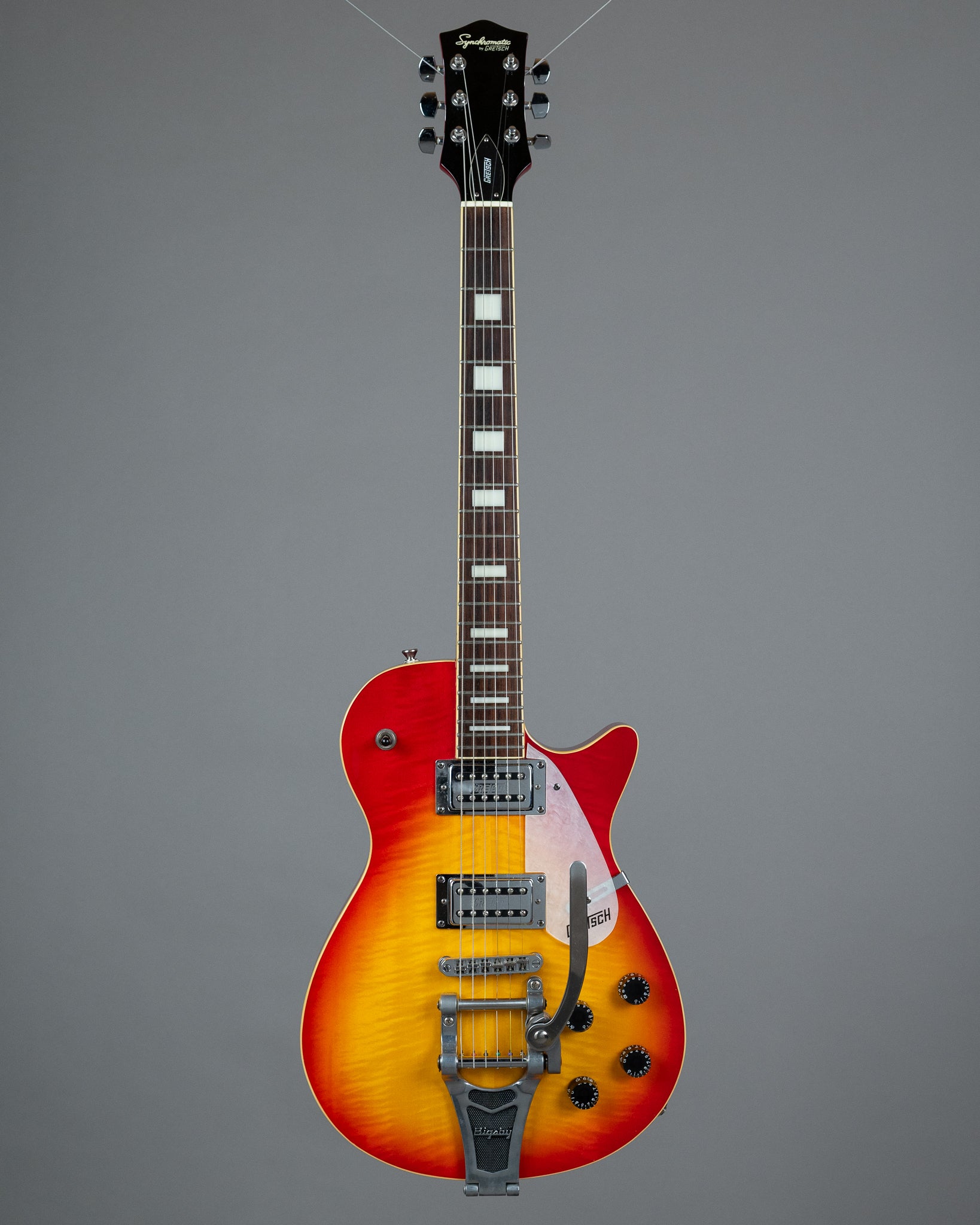 c1990s Gretsch G1554 Synchromatic Jet (Korea, Cherry Sunburst, HSC)