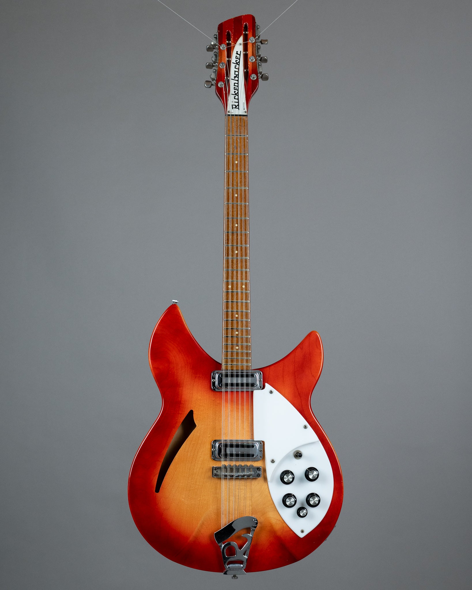 1966 Rickenbacker 330/12 Fireglo (USA, Fireglo, HSC)