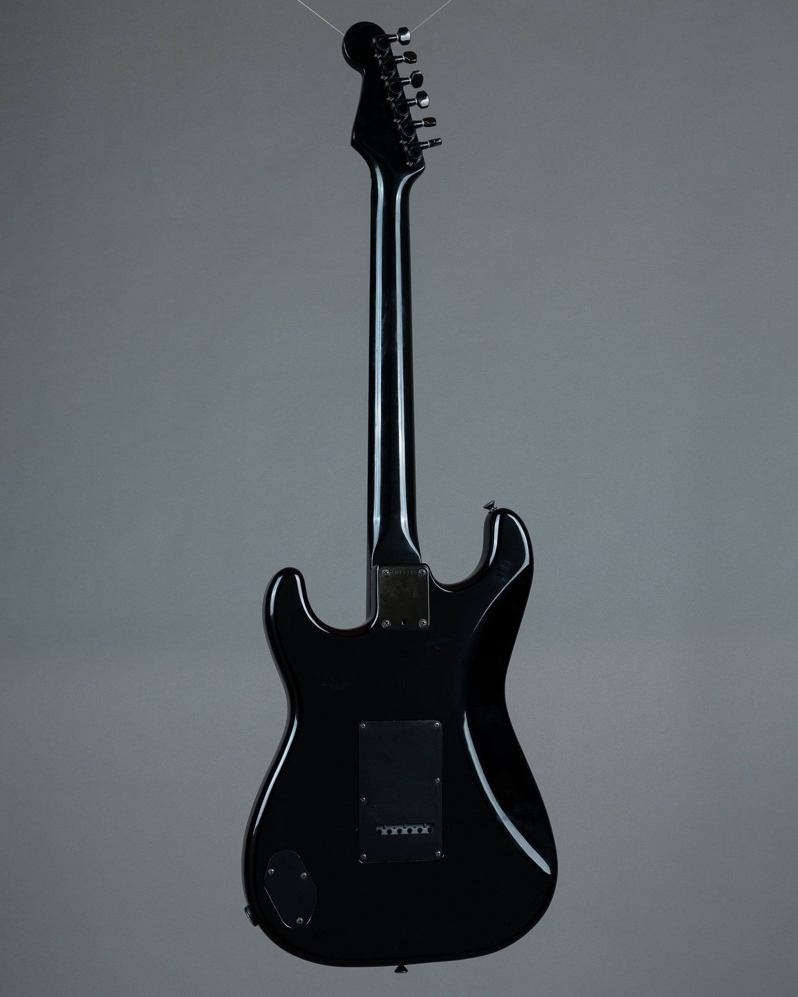 c1985-86 Fender ST-556 Boxer Series Contemporary Strat (Japan, Black)
