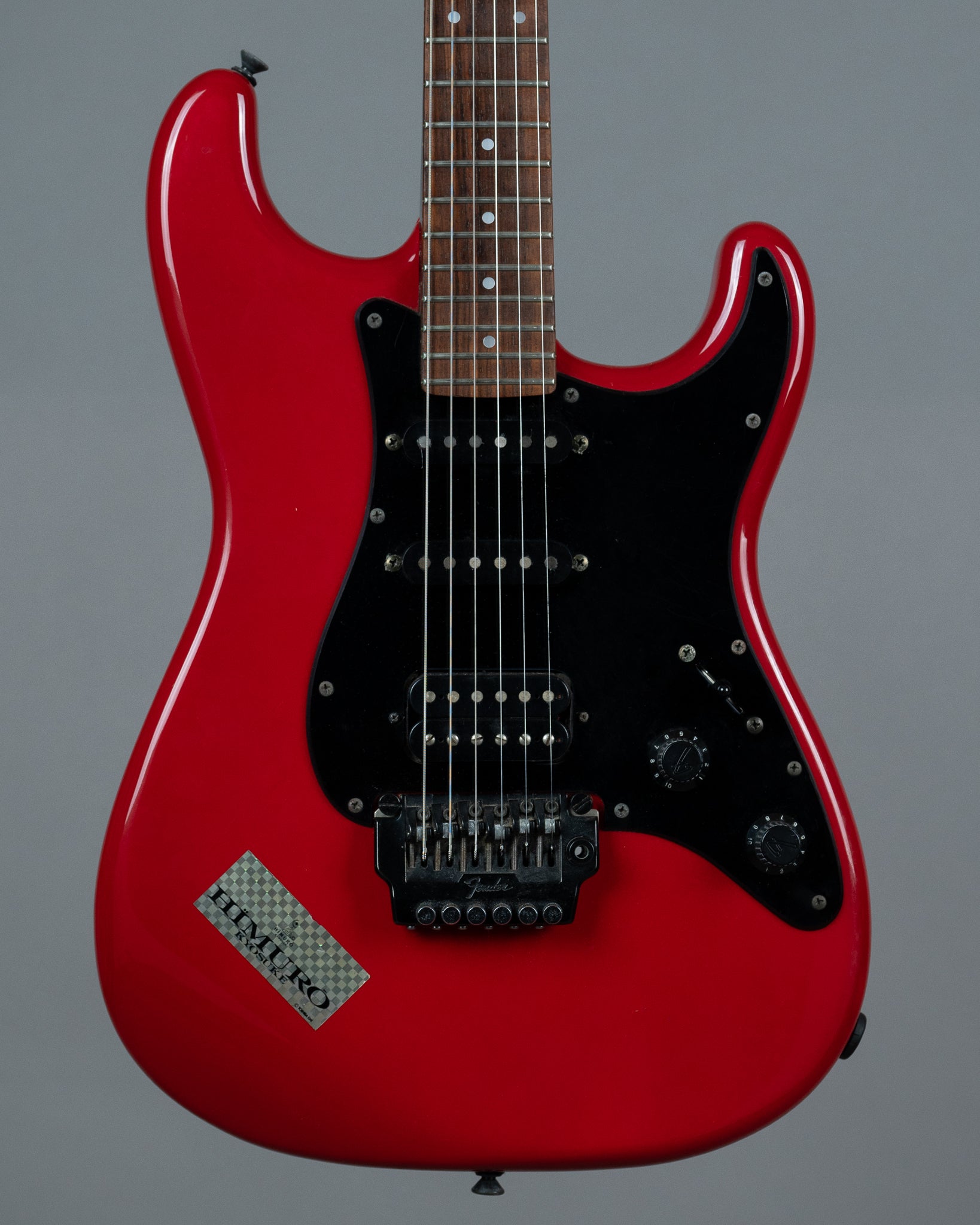 c1985-86 Fender ST-556 Boxer Series Contemporary Strat (Japan, Red)