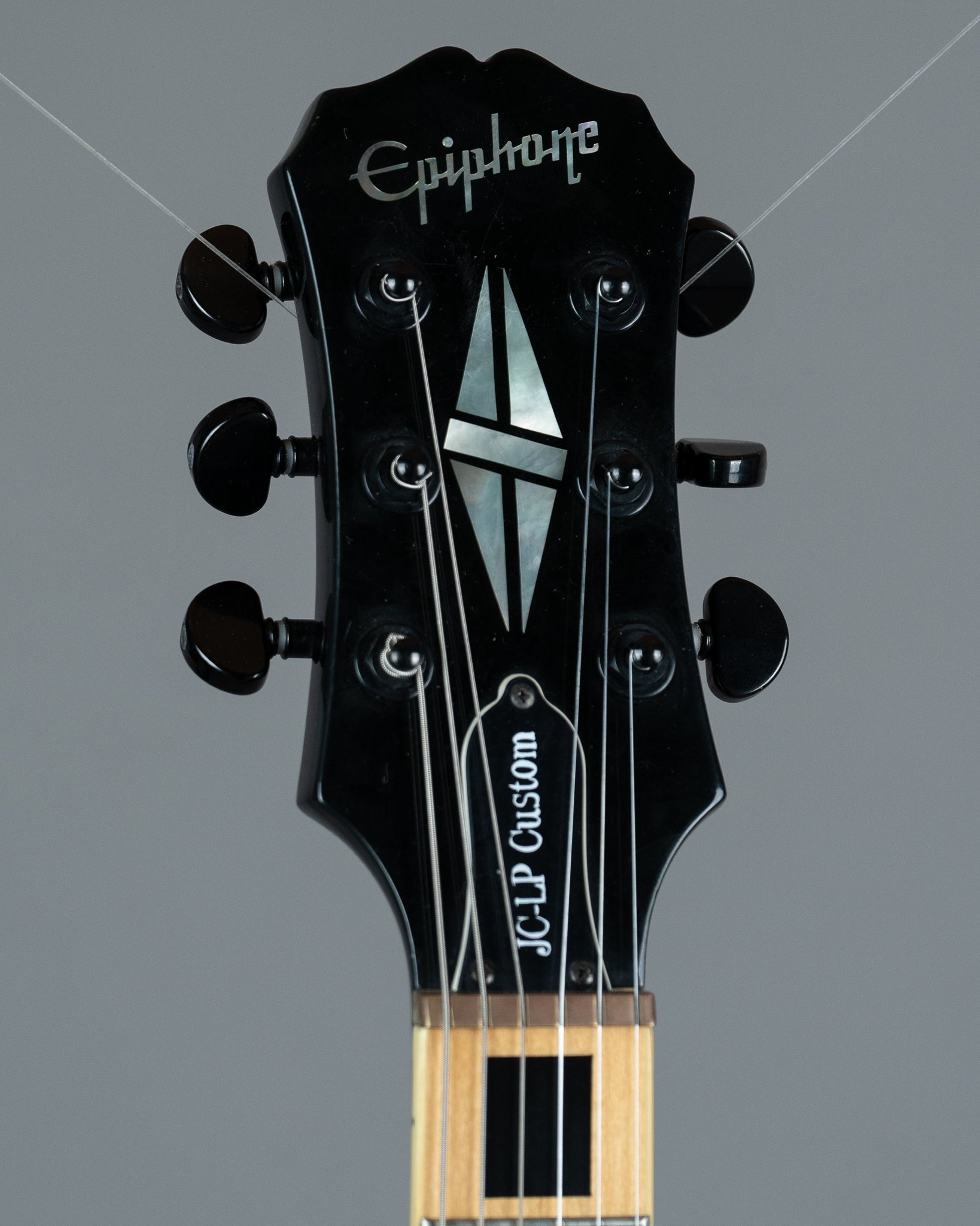 2004 Epiphone Les Paul Custom John Connolly (Korea, Trans Grey Maple Flame)