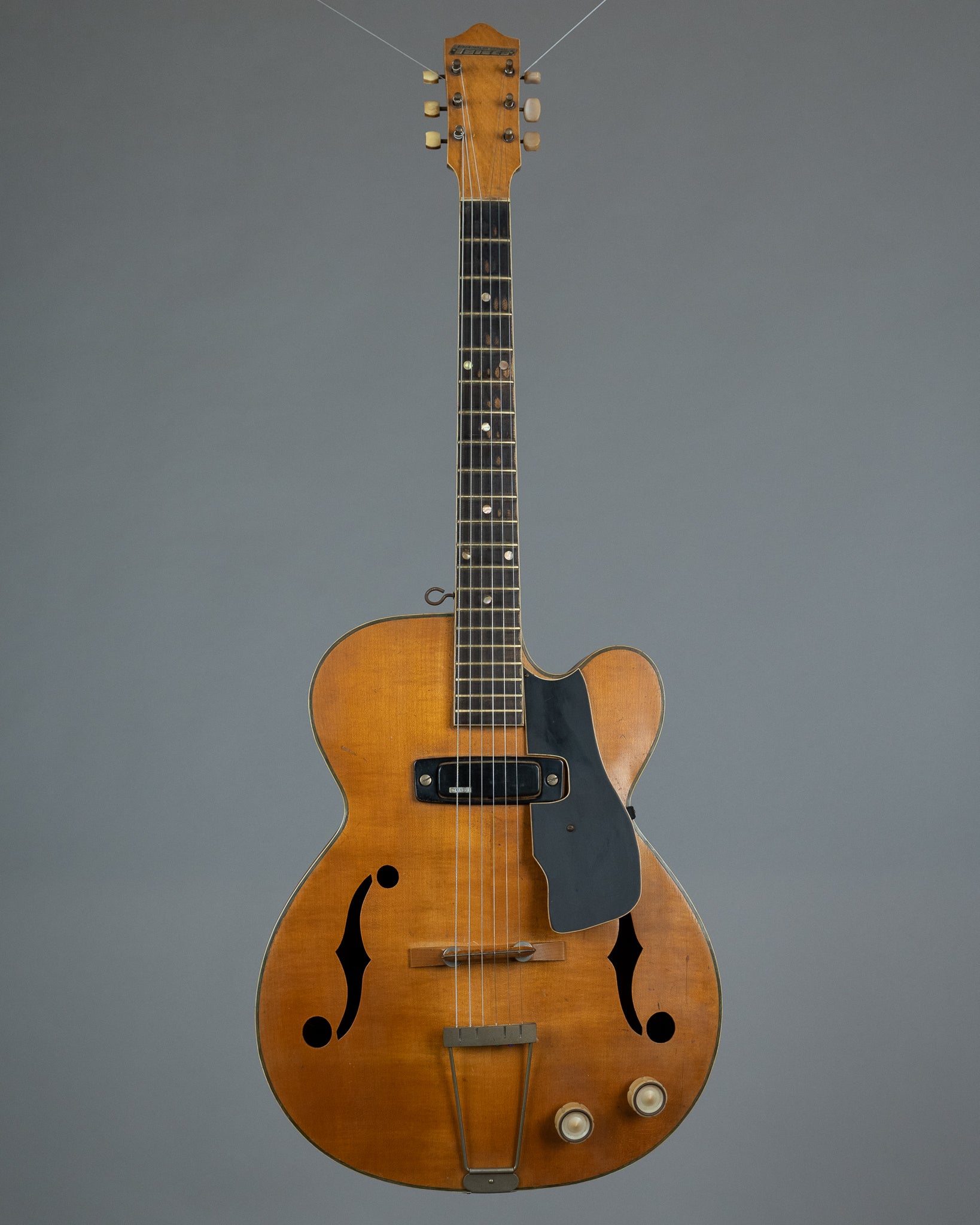c1950s Teisco EP-6 Archtop (Japan, Natural)