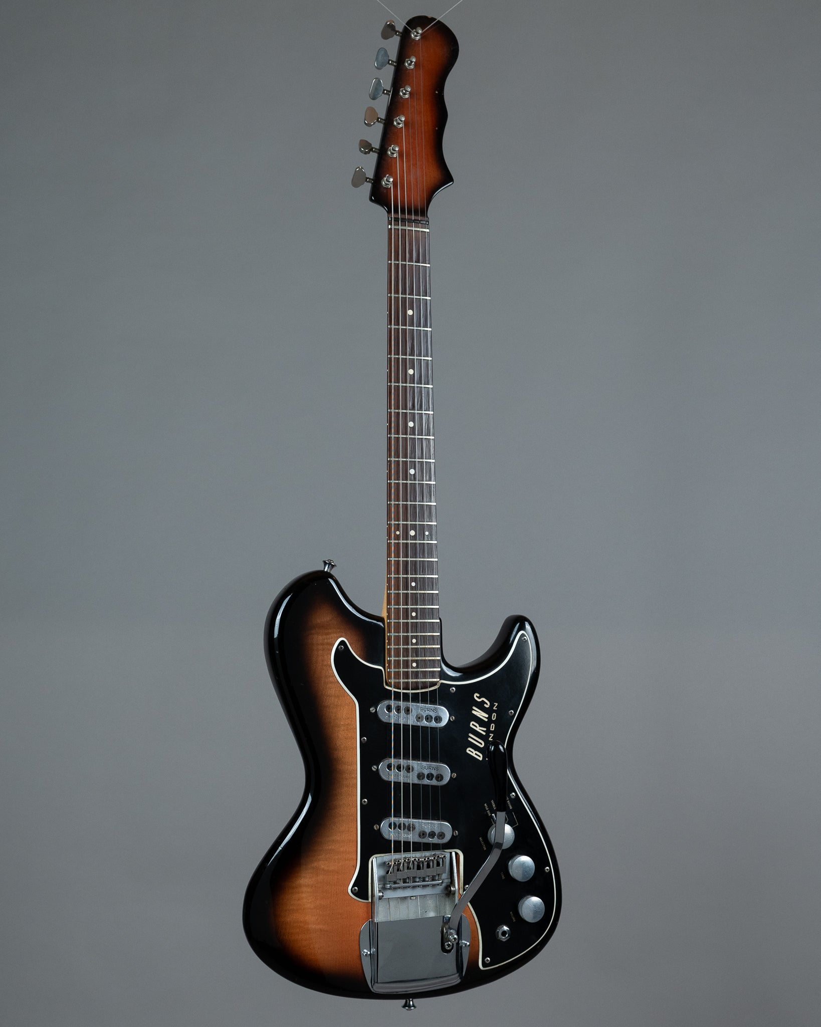 1963 Burns Split Sonic (England, Sunburst, HSC)