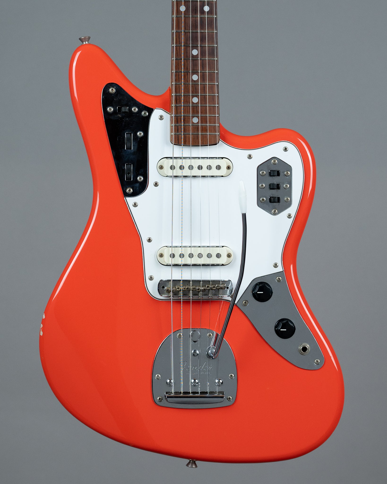 2000 Fender Jaguar JG66-85 (Japan, Fiesta Red)