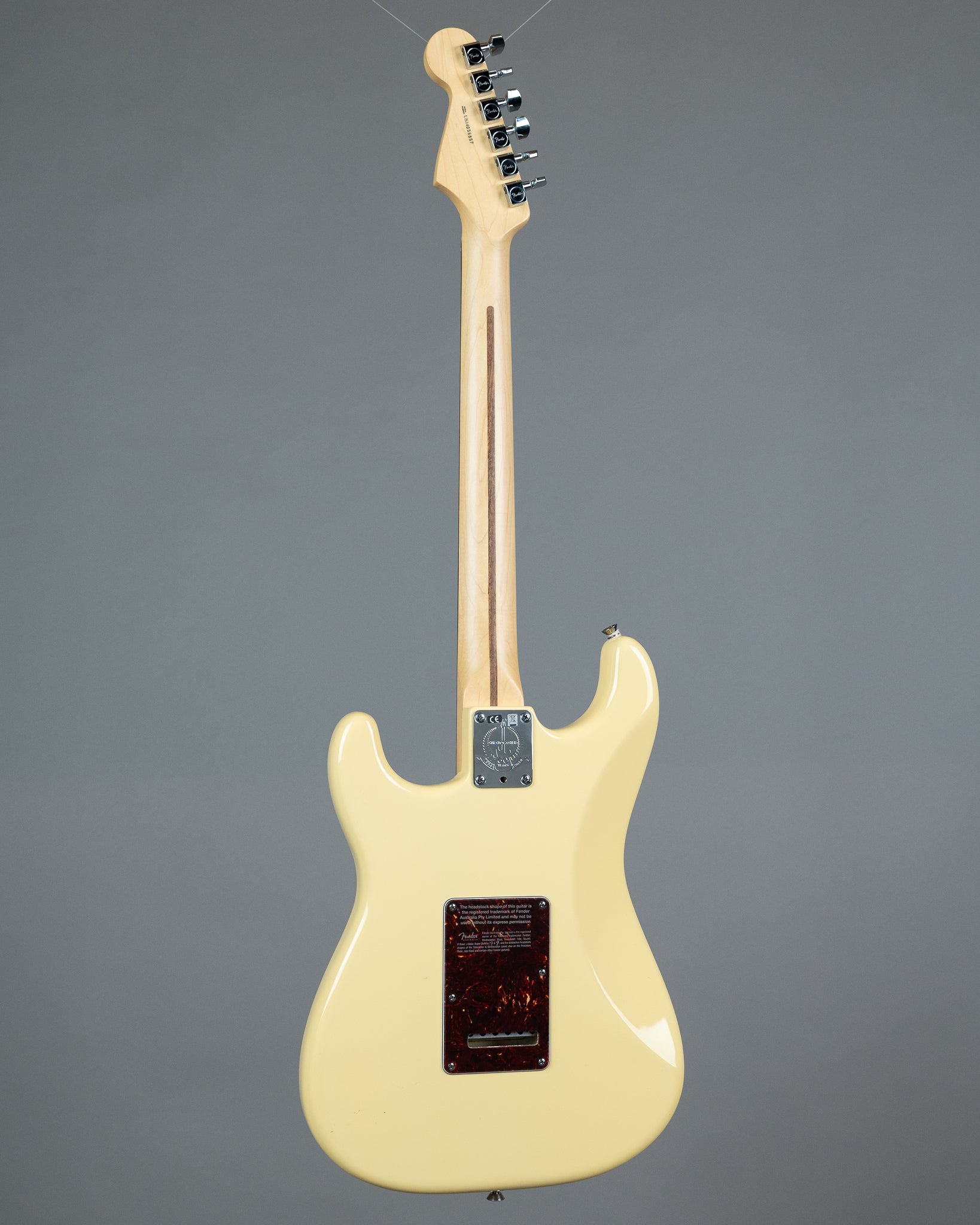 2014 Fender American Standard Stratocaster Limited Edition (USA, Olympic White, Custom Shop Pickups, OHSC)