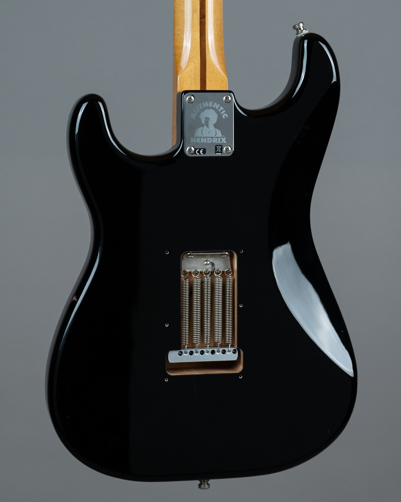 2015 Fender Jimi Hendrix Stratocaster (Mexico, Black, HSC)