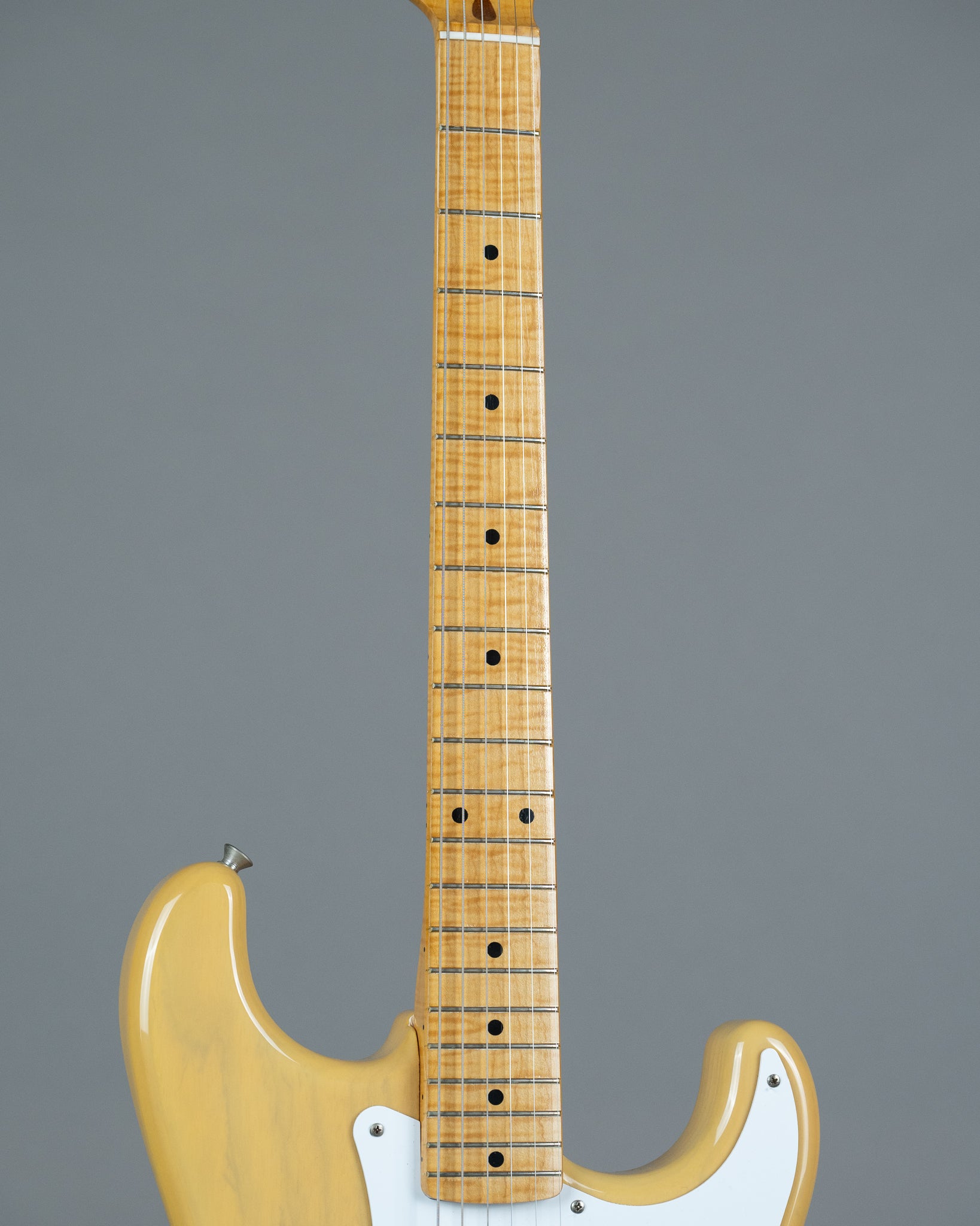 1994 Fender ST-54-70AS 40 Year Edition Stratocaster (Japan, Foto Flame, Aged White Blonde, HSC)