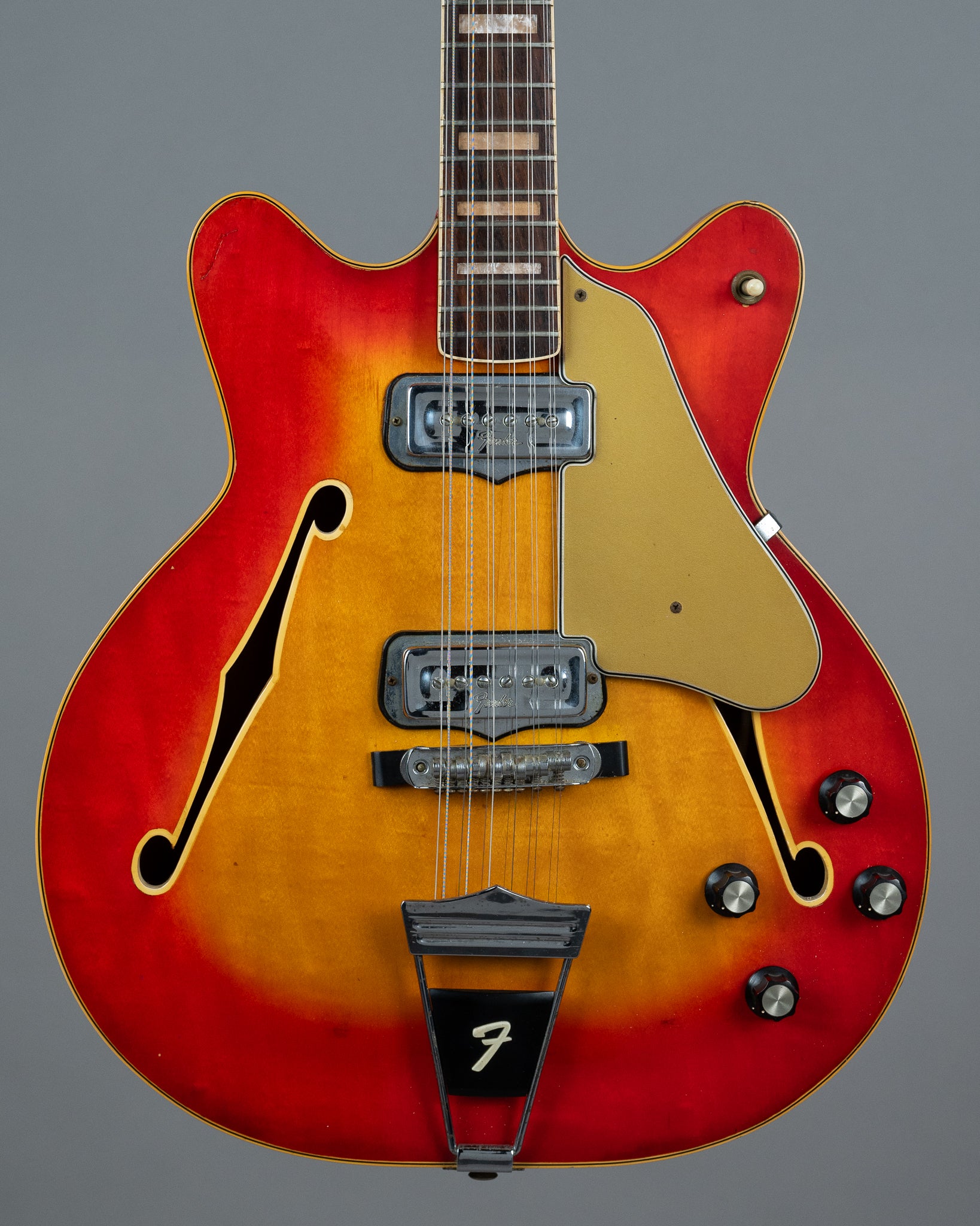 1967 Fender Coronado XII (USA, Cherry Sunburst, HSC)