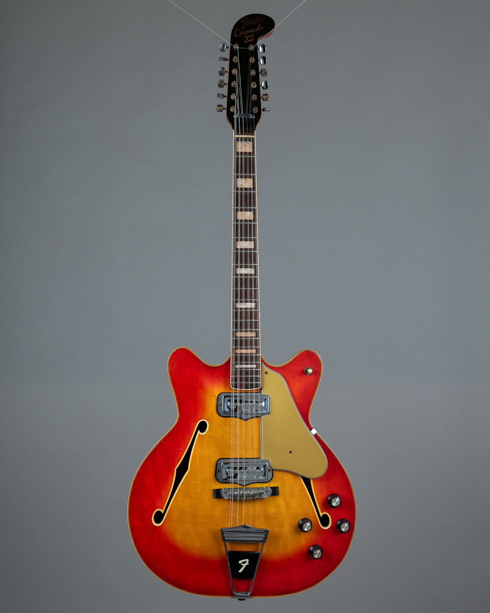 1967 Fender Coronado XII (USA, Cherry Sunburst, HSC)