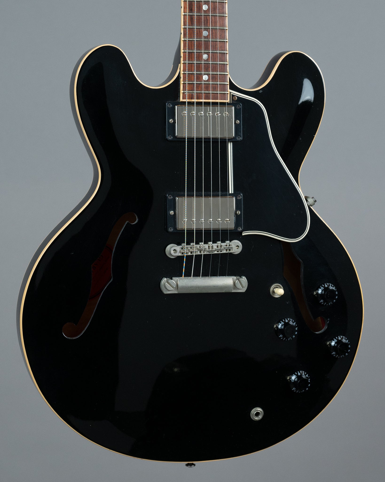 2010 Gibson Custom ES-335 (USA, Ebony, OHSC)