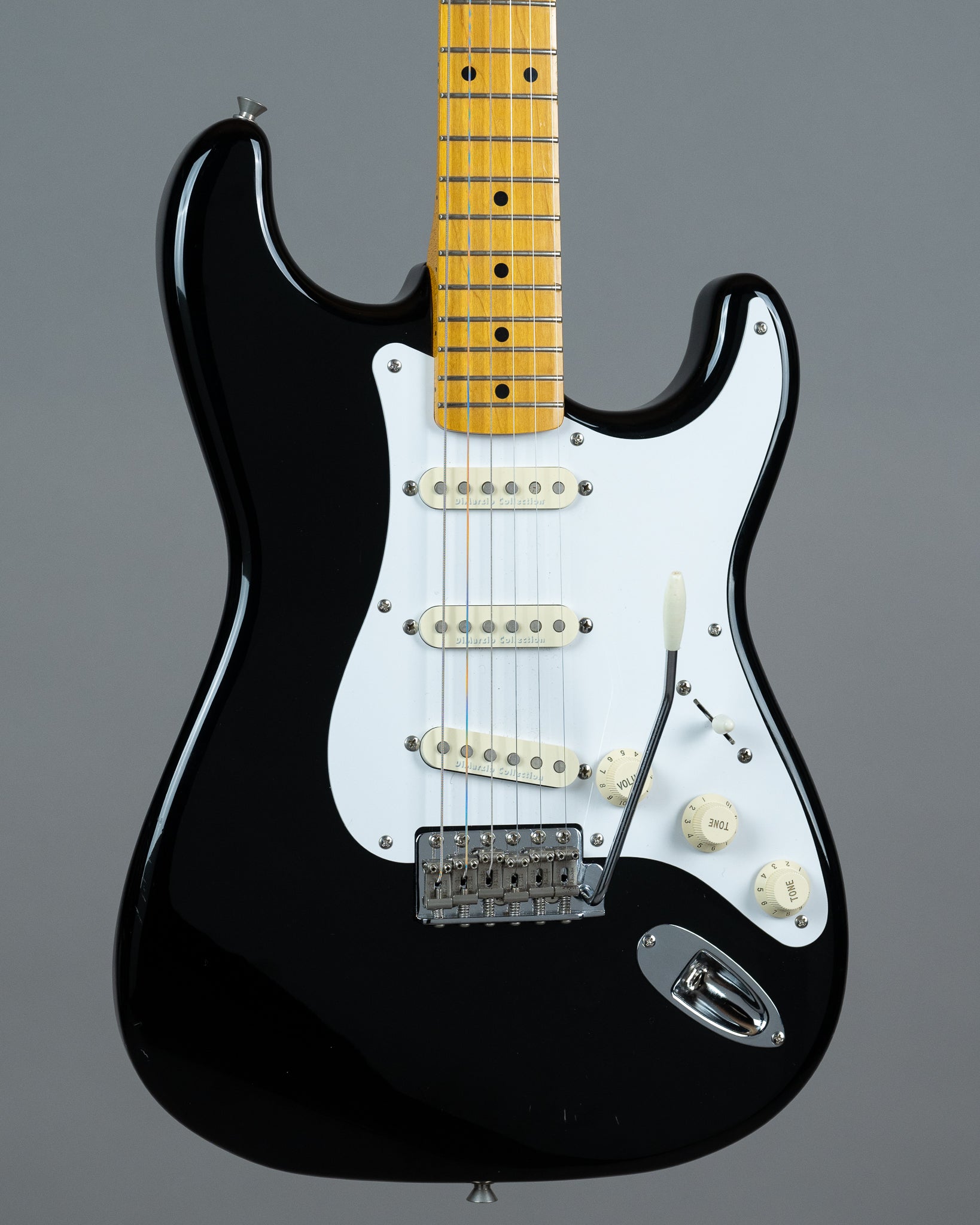 c2007 Fender ST57-55 DMC Dimarzio Collection Stratocaster (Japan, Black)
