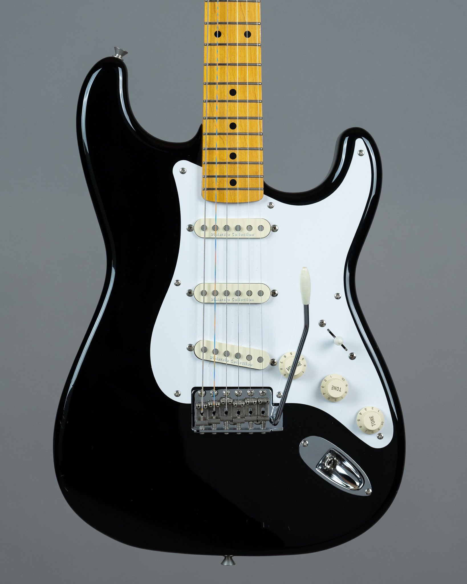 c2007 Fender ST57-55 DMC Dimarzio Collection Stratocaster (Japan, Black)