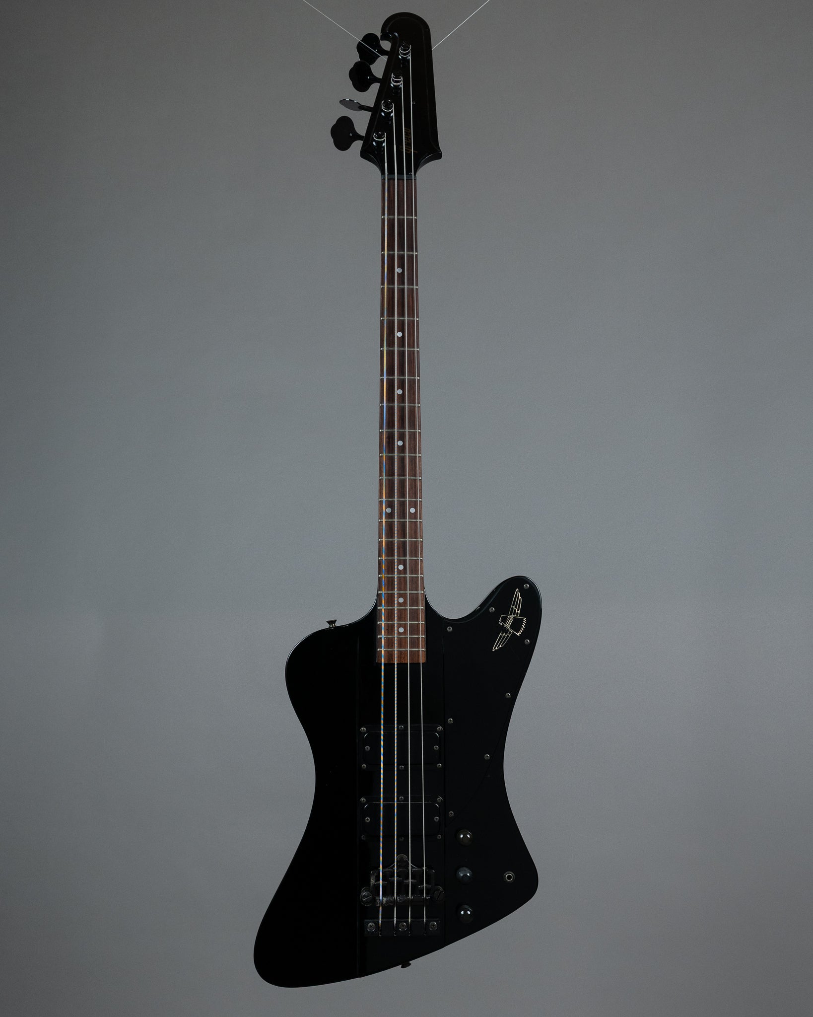 1990 Greco TB-700 'Power Rock Bass' Thunderbird (Japan, Black)
