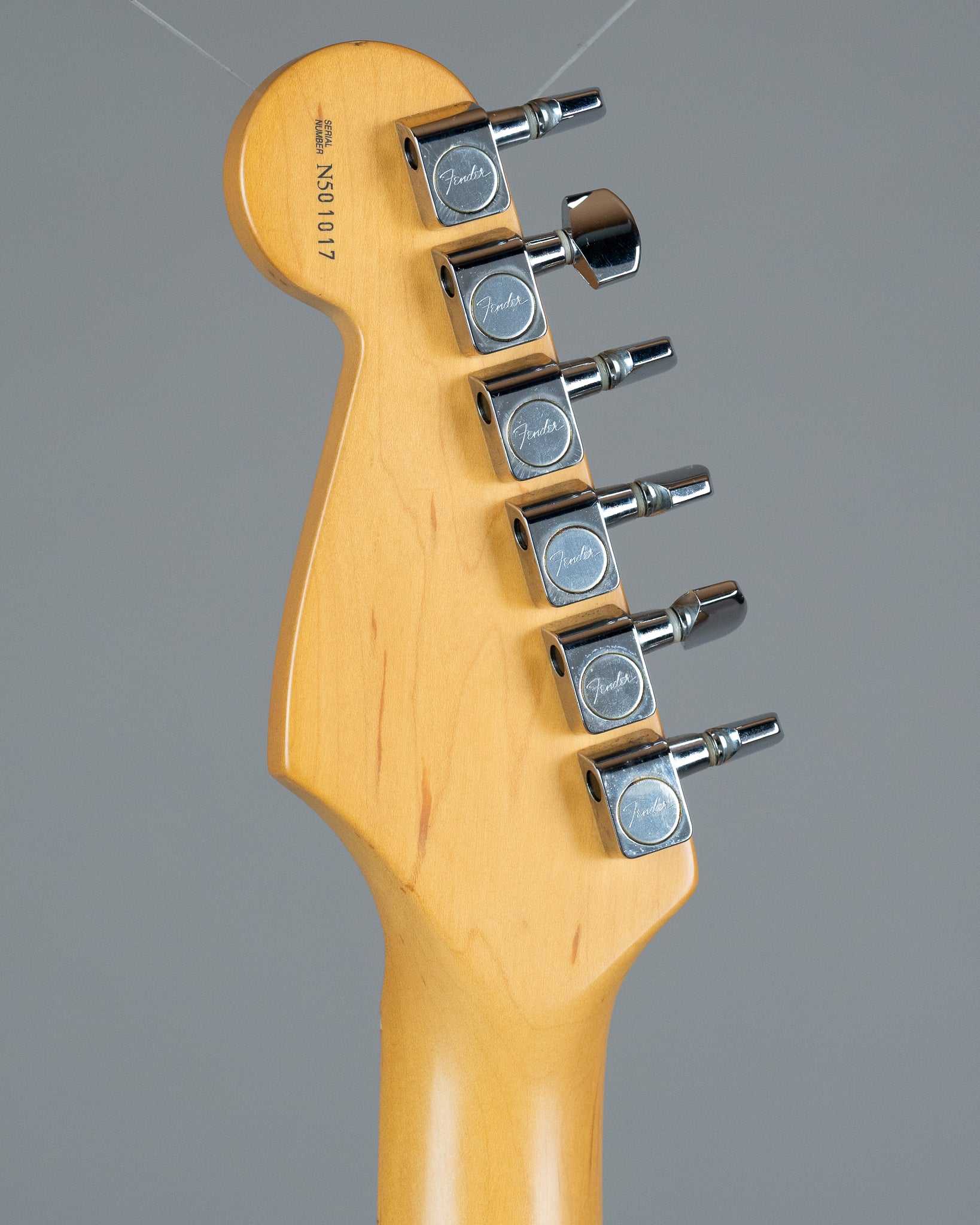 1995 Fender American Standard Stratocaster (USA, Burgundy Mist/Matching Headstock, OHSC)