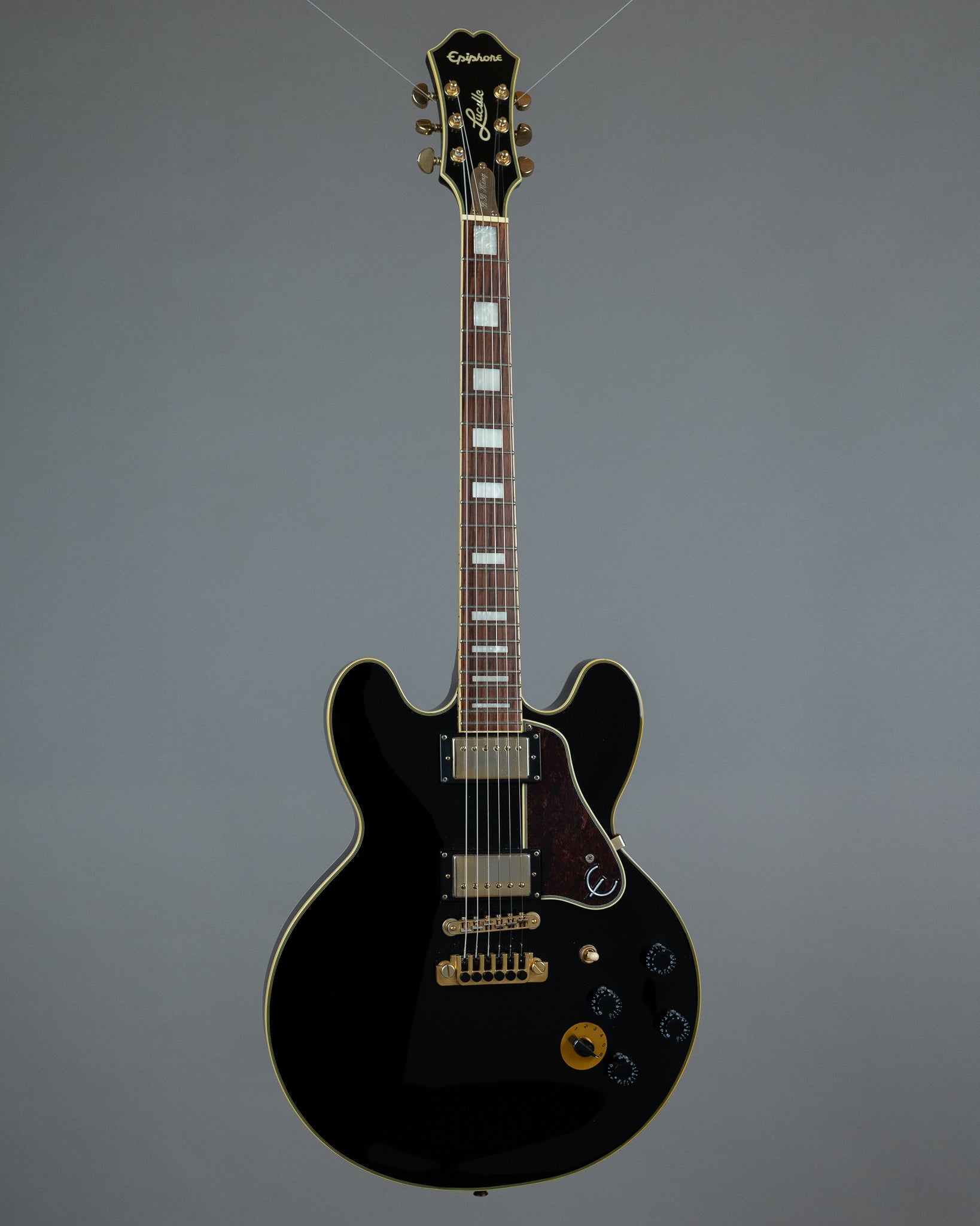 2010 Epiphone BB King 'Lucille' (China, Black, OHSC)