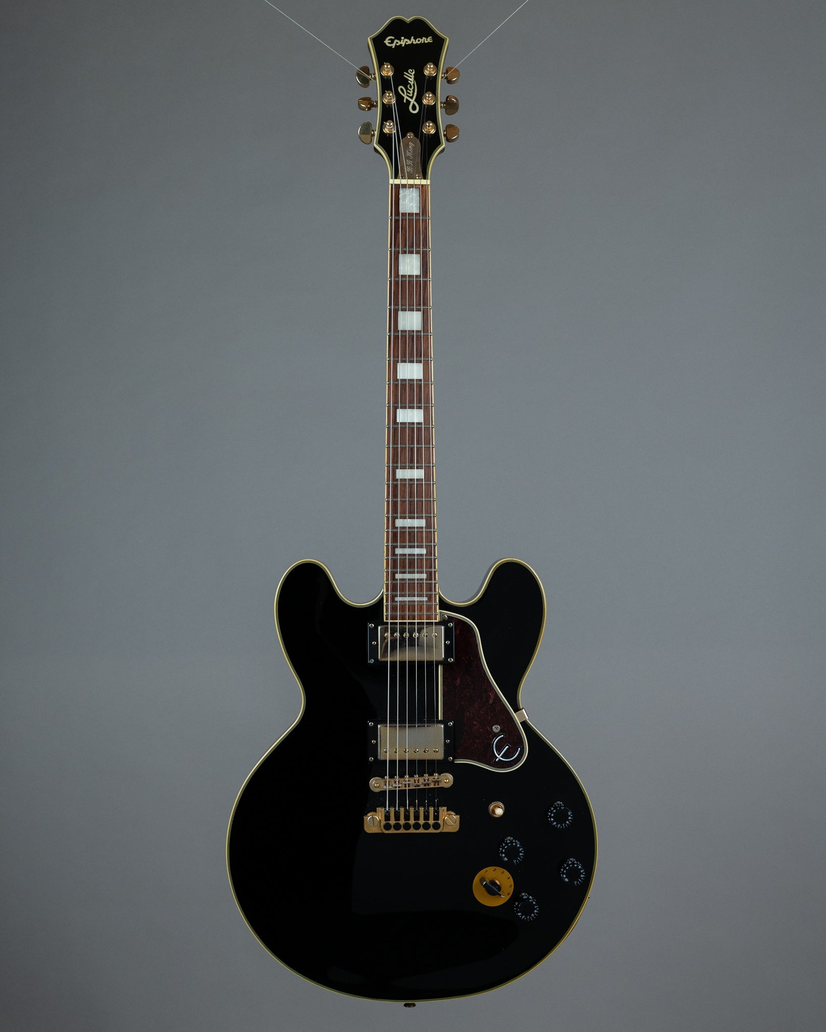 2010 Epiphone BB King 'Lucille' (China, Black, OHSC)