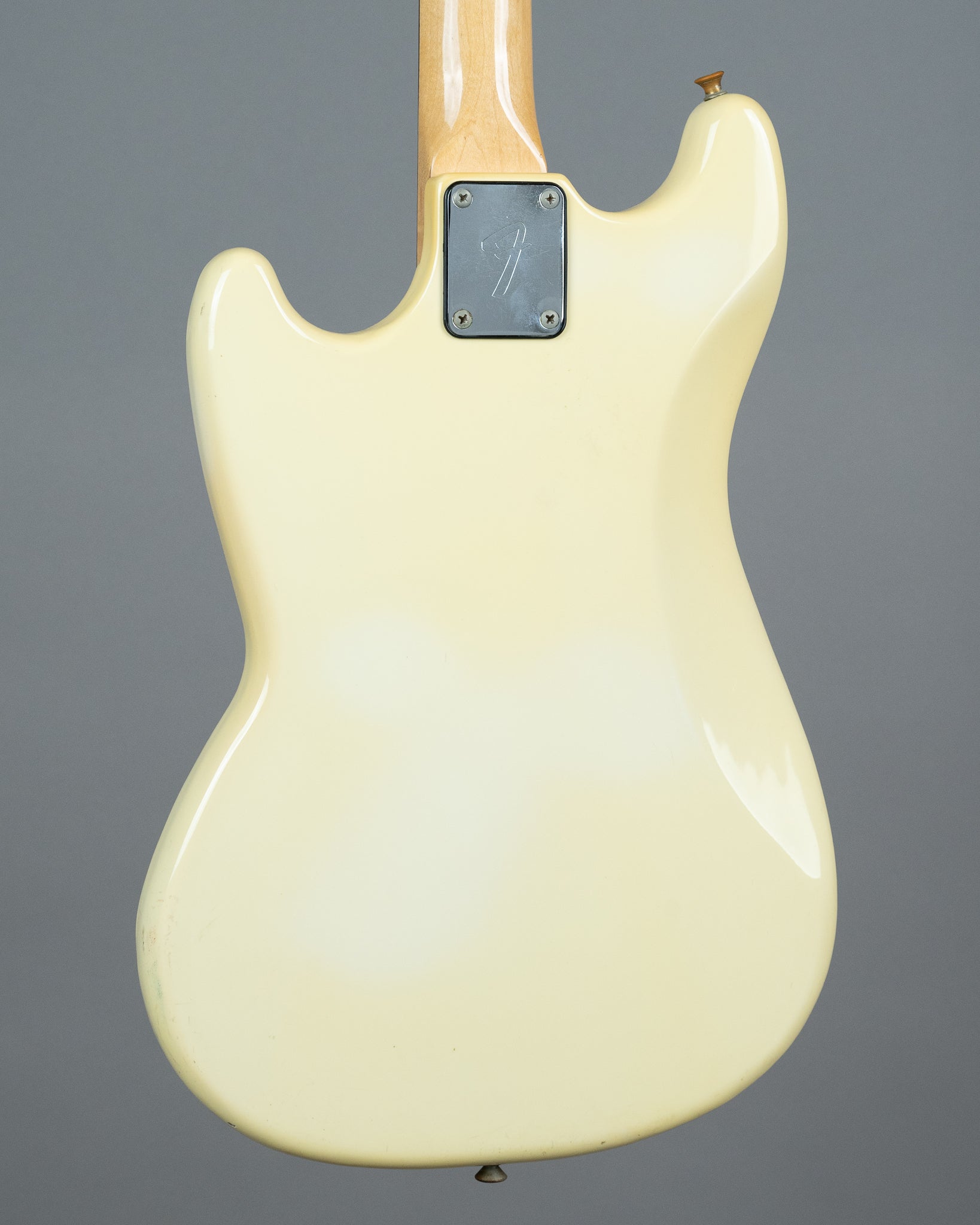1979 Fender Mustang (USA, Olympic White, OHSC)