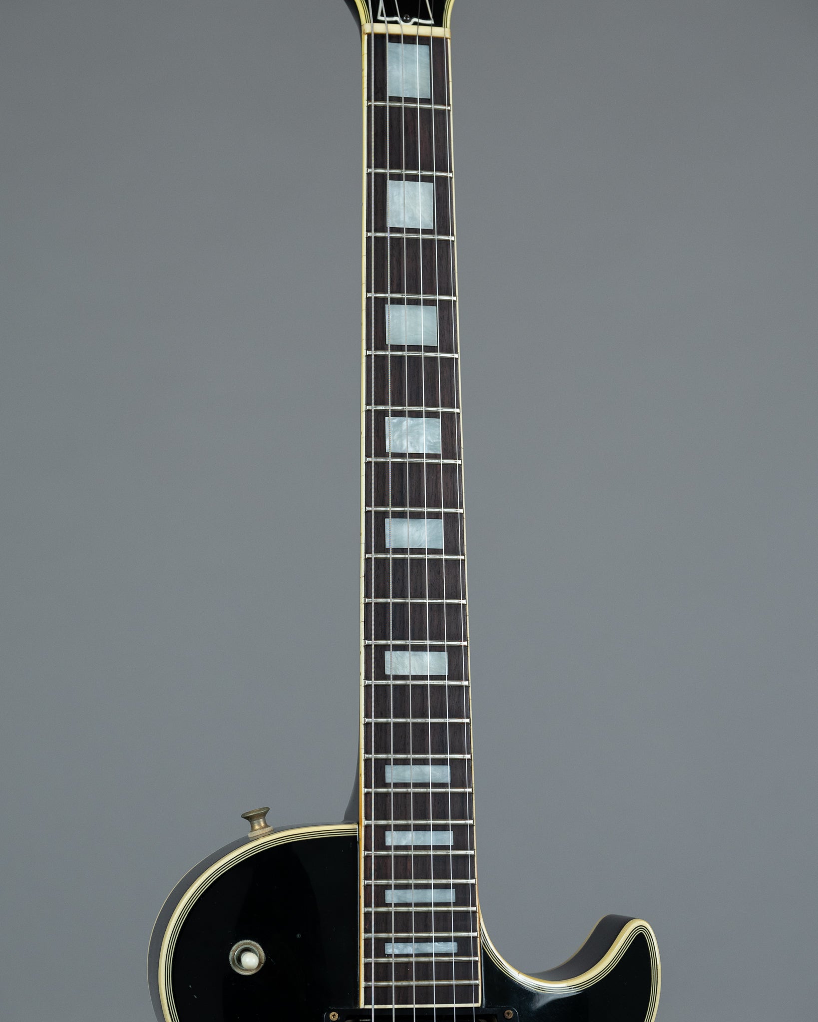 c1978 Greco EG-600 Les Paul Custom (Japan, Ebony, OHSC)