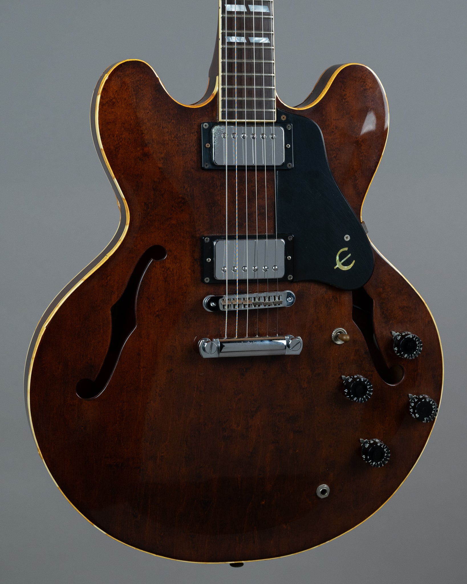 c1980 Epiphone ST-WA Riviera (Japan, Walnut, HSC)
