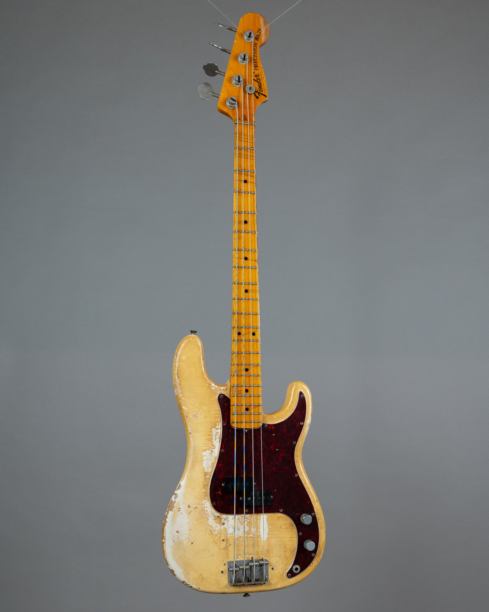 1971 Fender Precision Bass (USA, Olympic White, HSC)