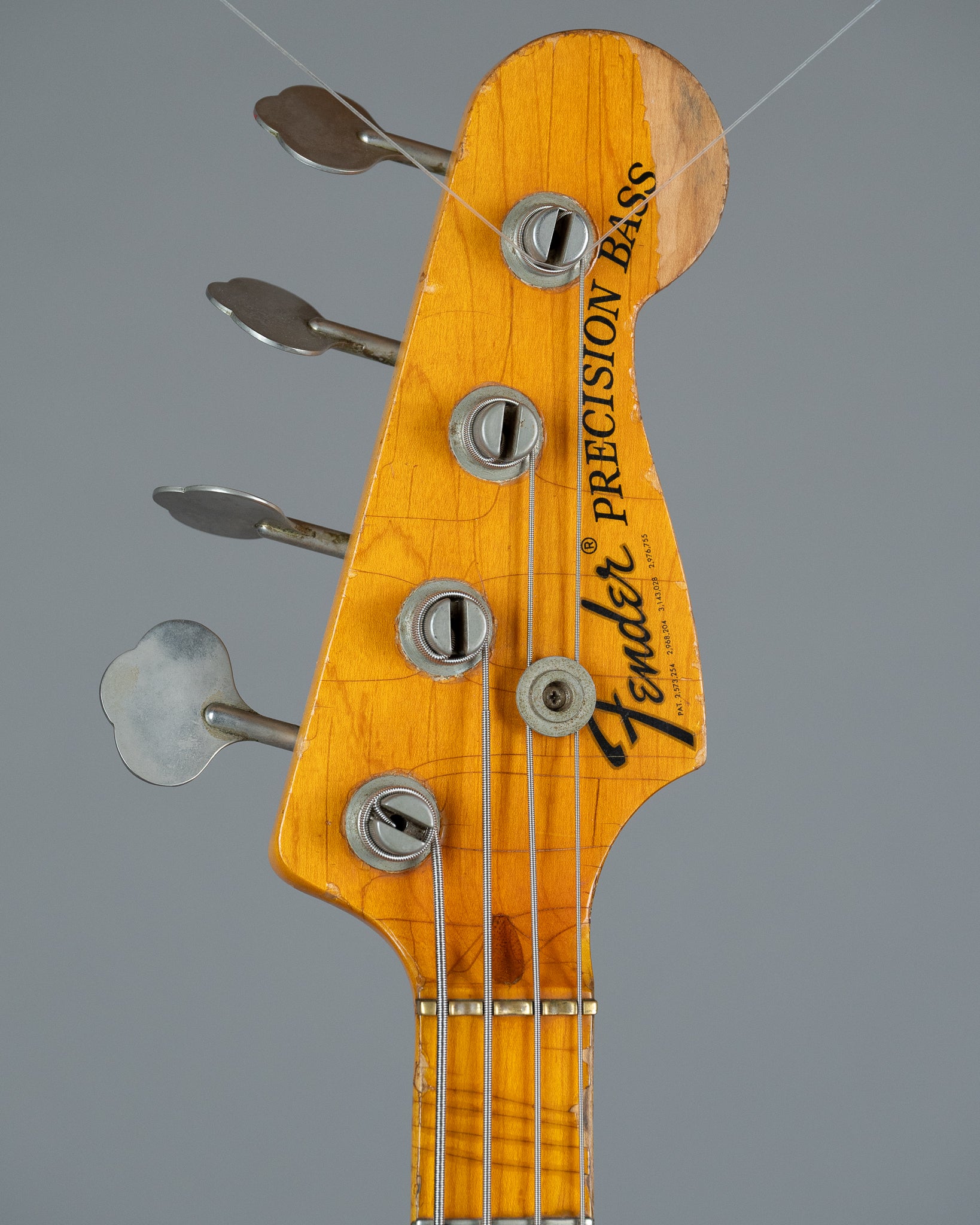 1971 Fender Precision Bass (USA, Olympic White, HSC)