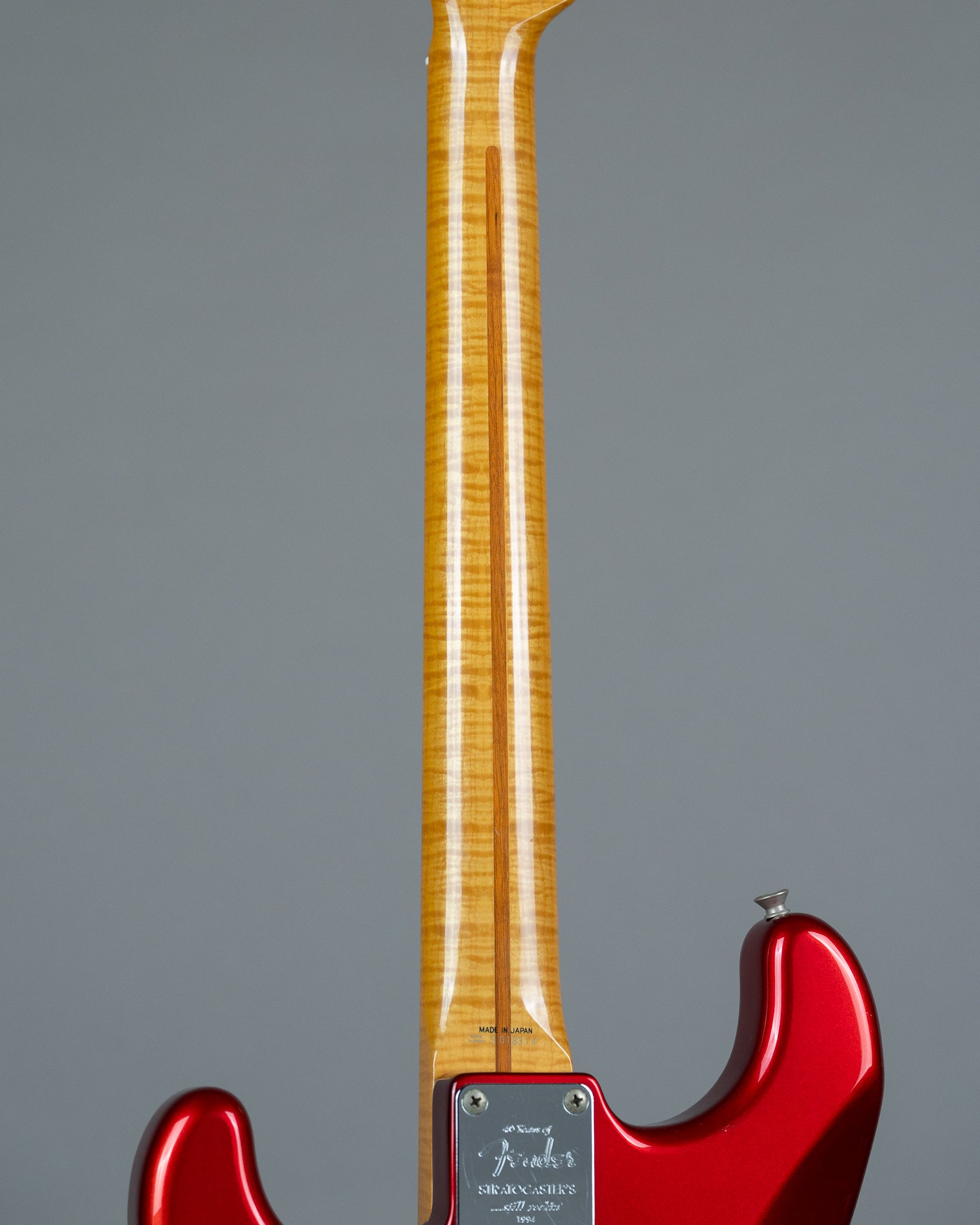 1994 Fender ST-57AS 40th Anniversary Foto Flame (Japan, Candy Apple Red)