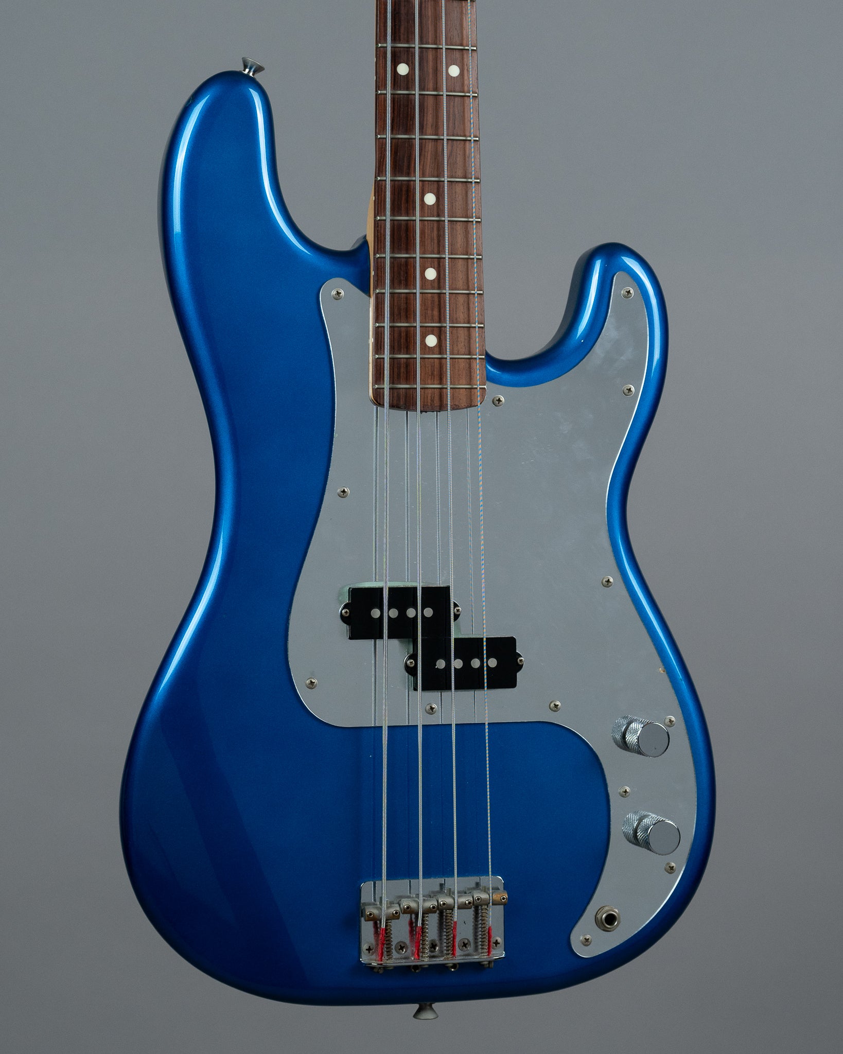 c1997-2000 Fender PB-38 Precision Bass (Japan, Lake Placid Blue)