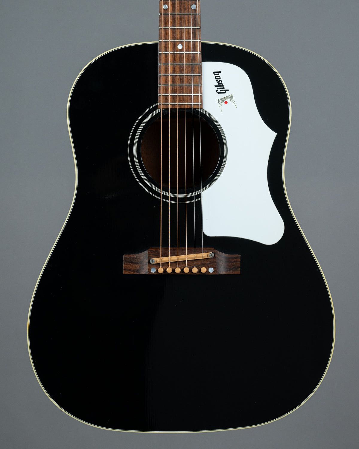 2018 Gibson Custom Shop 1960 J-45 ADJ (USA, Ebony, COA, OHSC)