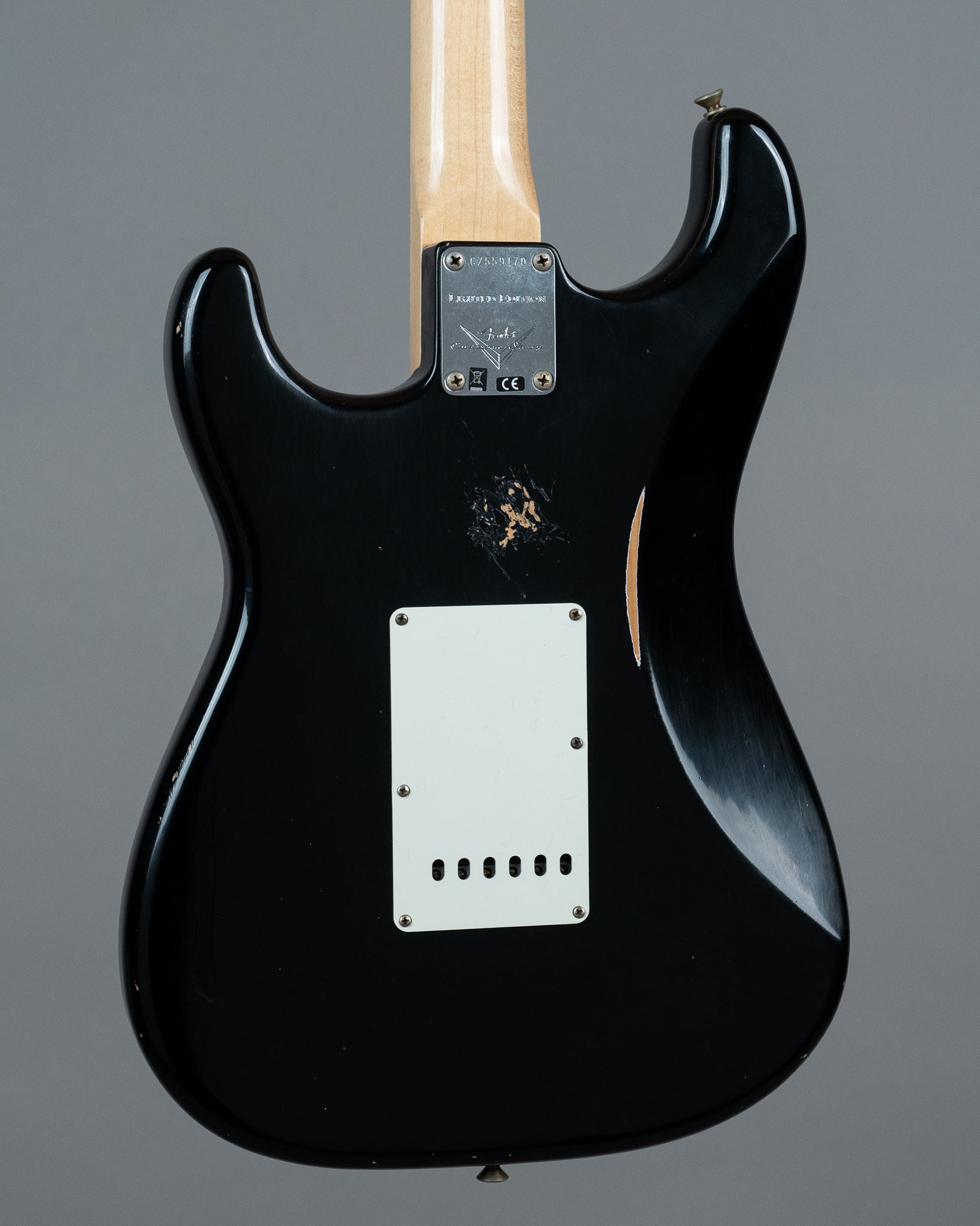 2022 Fender Custom Shop Ltd Ed.1968 Strat Relic (USA, Black, OHSC)