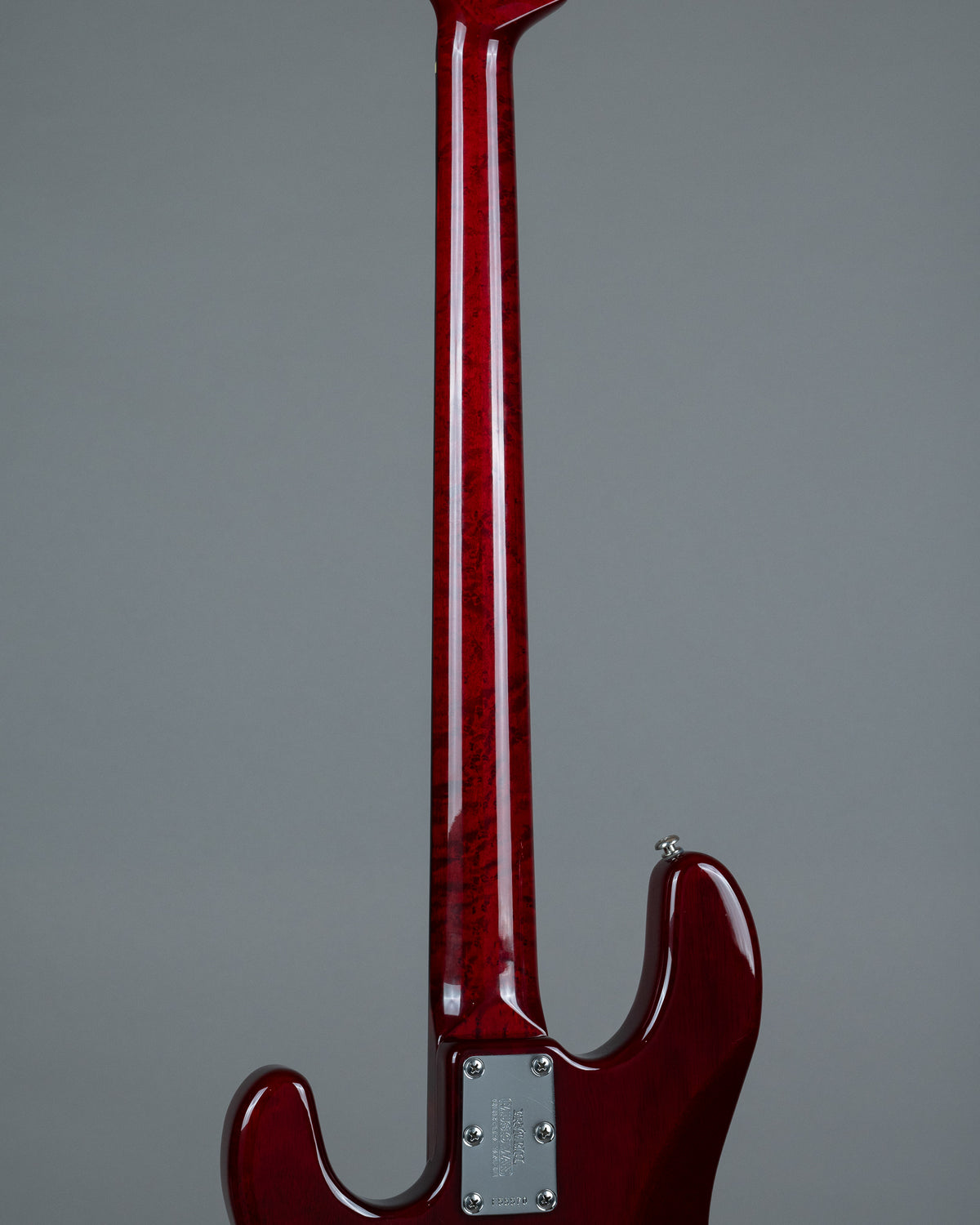 2006 Ernie Ball Music Man 30th Anniversary Stingray 4 (USA, Crimson Transparent, OHSC)