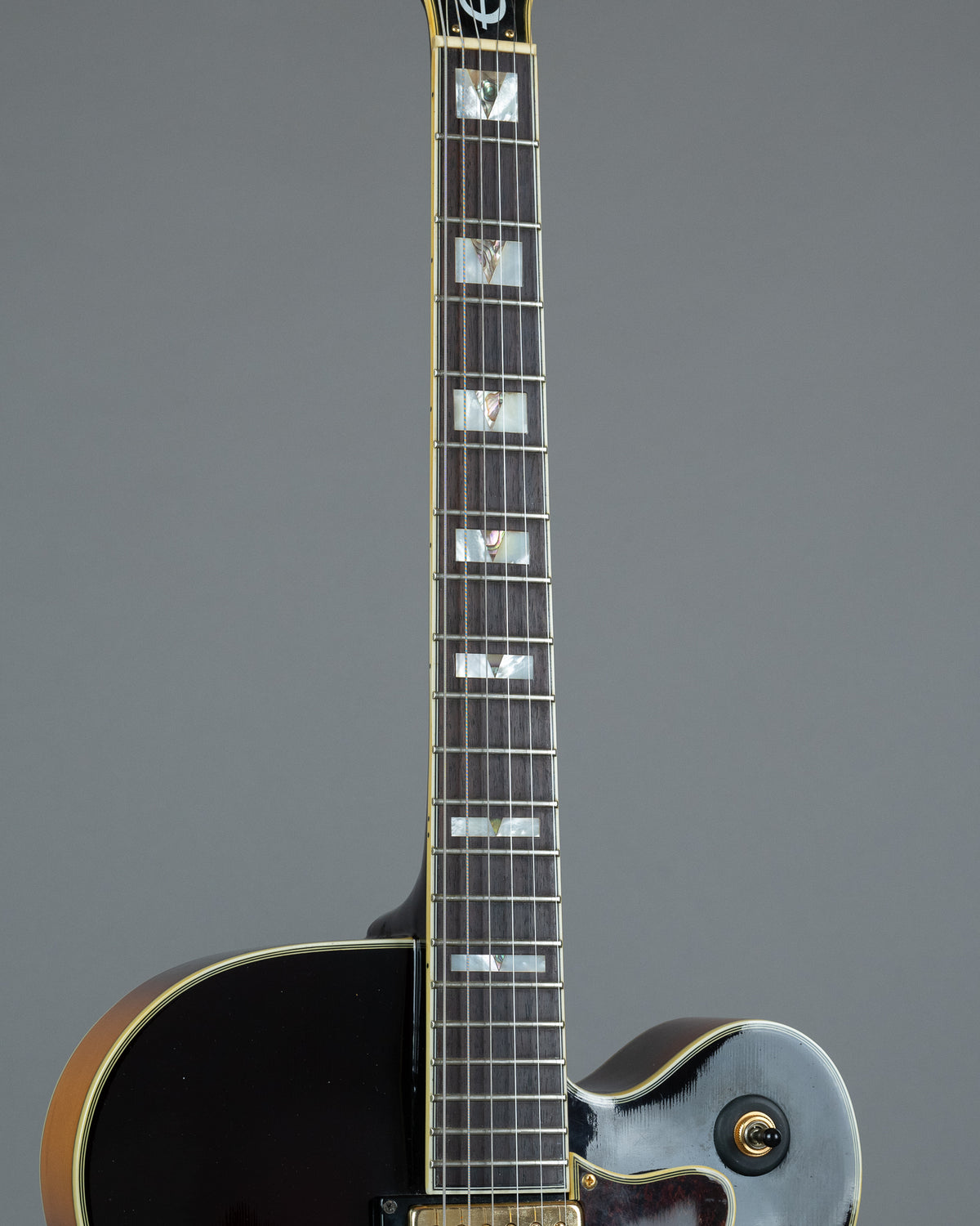 2000 Epiphone Broadway (Korea, Antique Sunburst, OHSC)