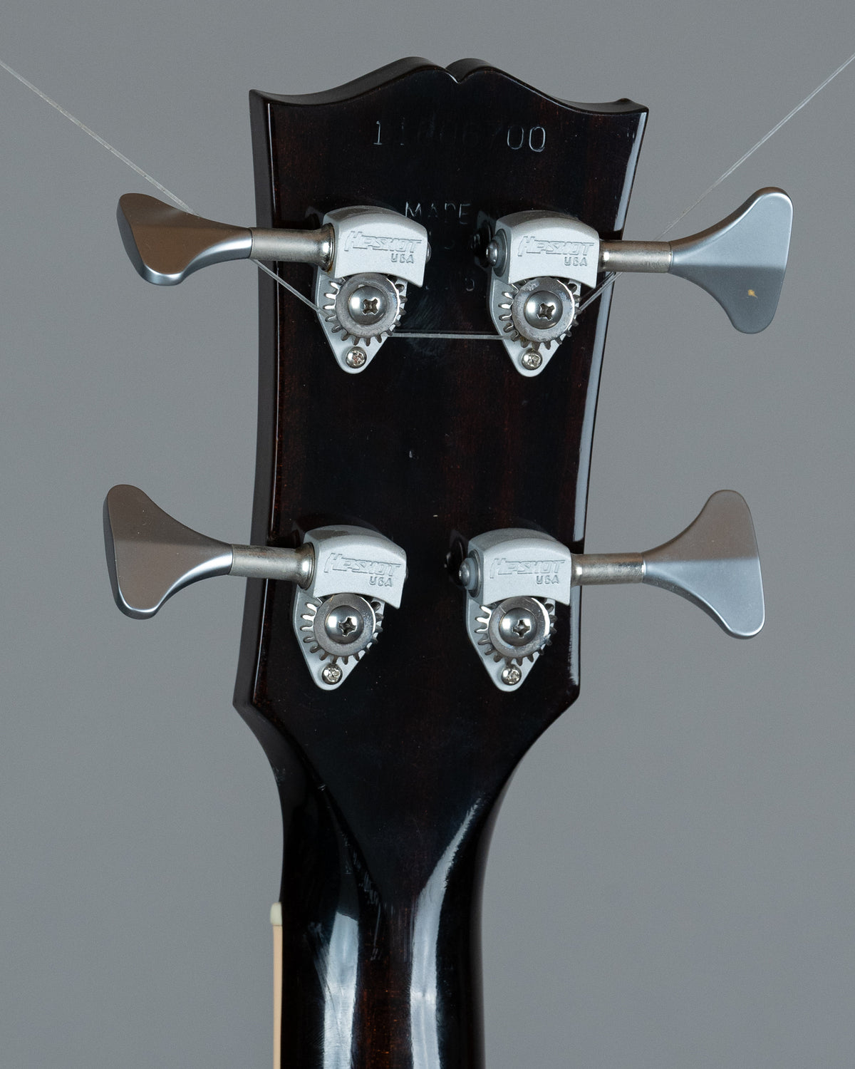 2016 Gibson Memphis ES-LP Bass (USA, Goldtop, OHSC)
