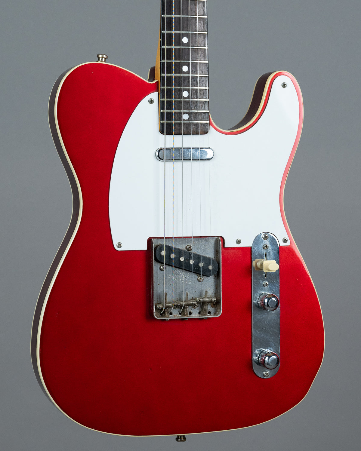 1986 Fender Esquire Custom (Japan, Candy Apple Red, HSC)