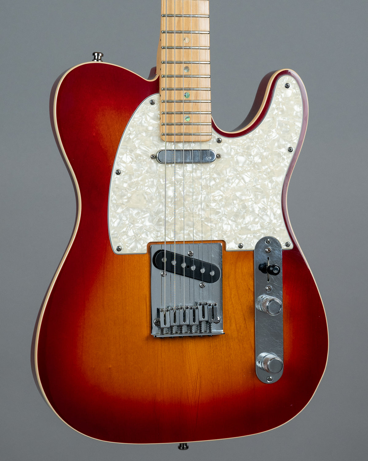 2005 Fender American Deluxe Telecaster (USA, Aged Cherry Sunburst, OHSC)