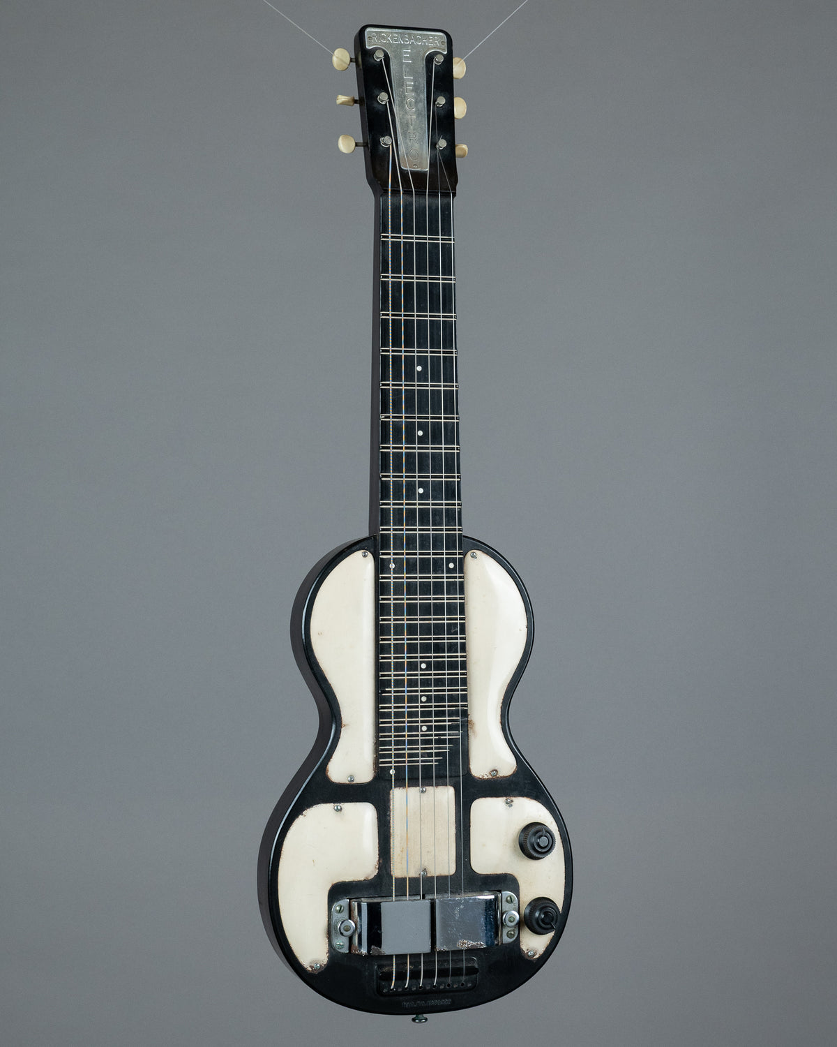 c1940s Rickenbacker Electro Model B6 'Panda' Lap Steel (USA, Black)