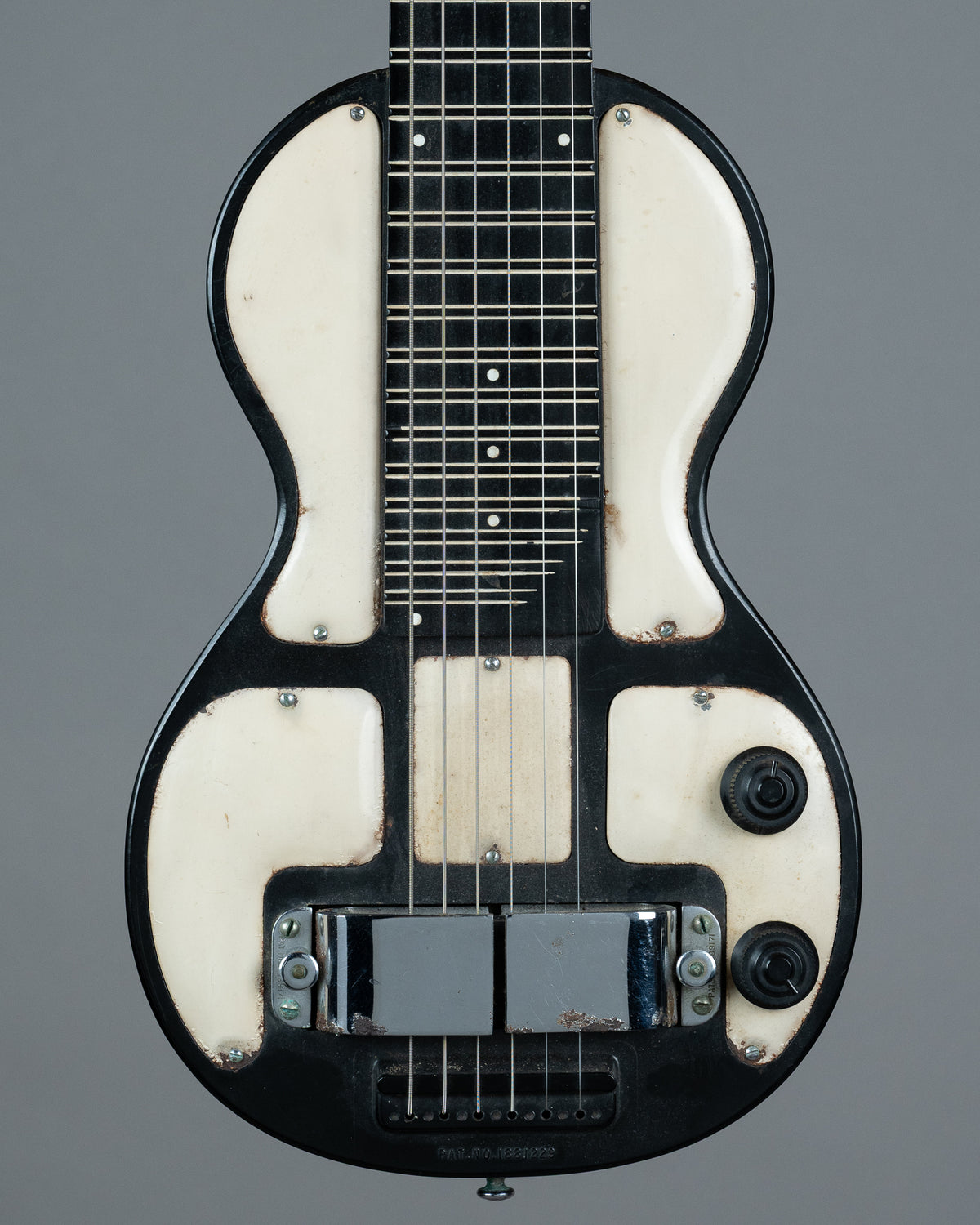 c1940s Rickenbacker Electro Model B6 'Panda' Lap Steel (USA, Black)