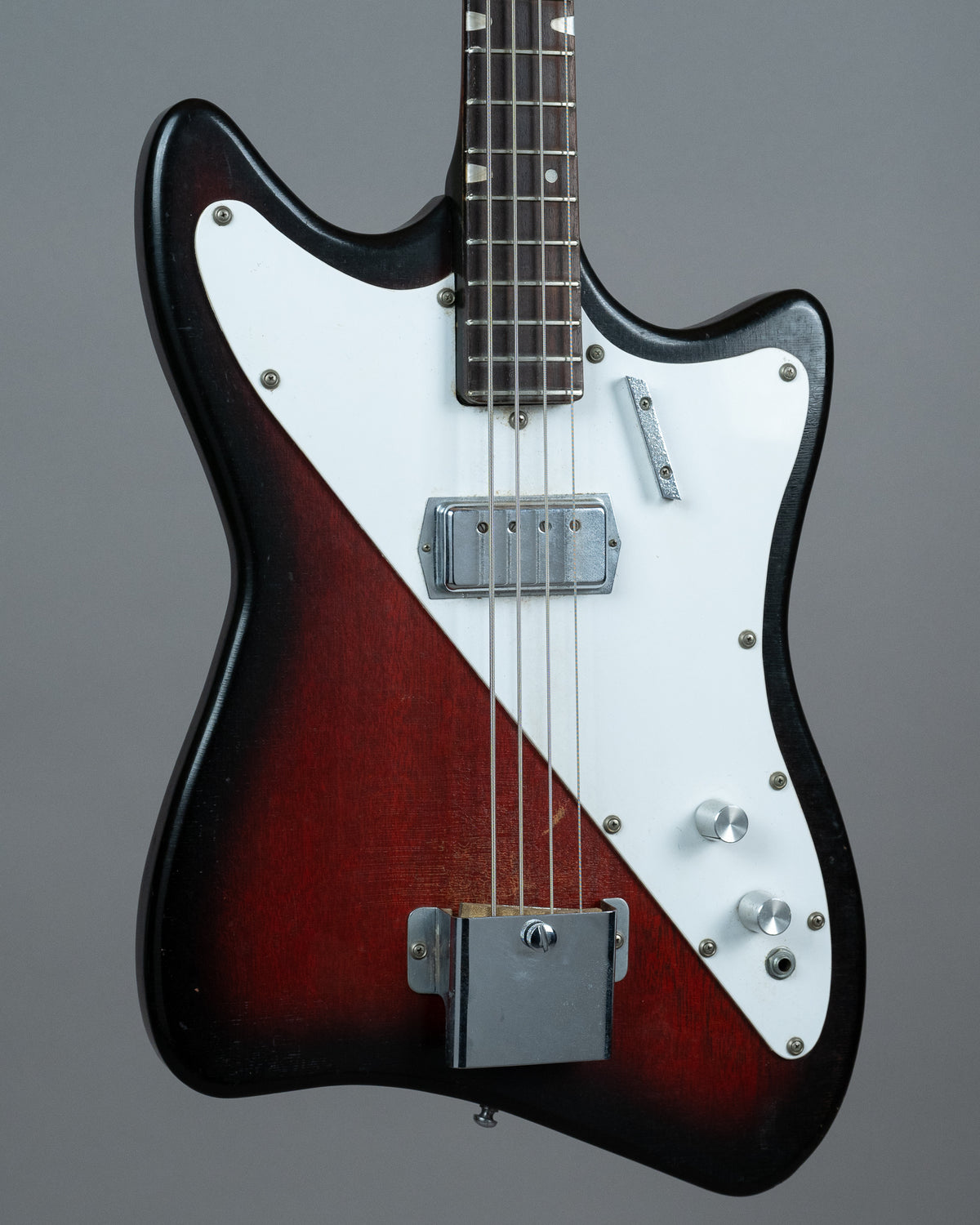 c1967 Guyatone EB-8 (Japan, Cherry Burst)
