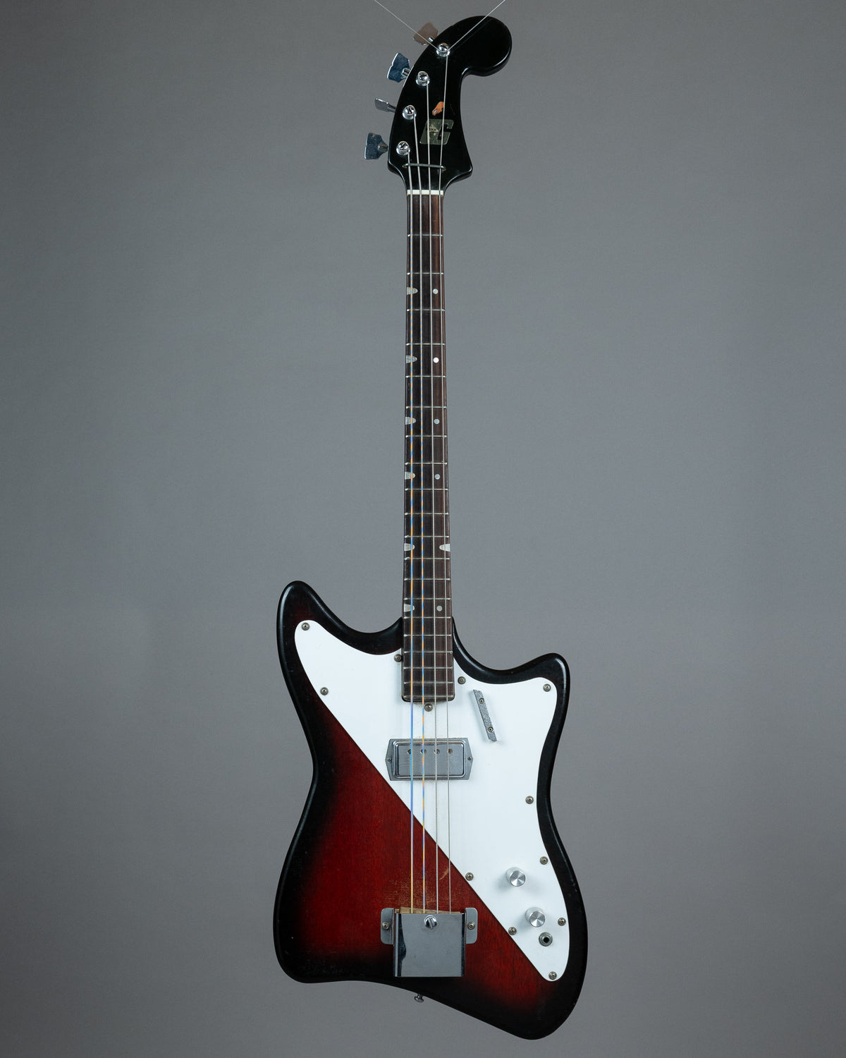 c1967 Guyatone EB-8 (Japan, Cherry Burst)