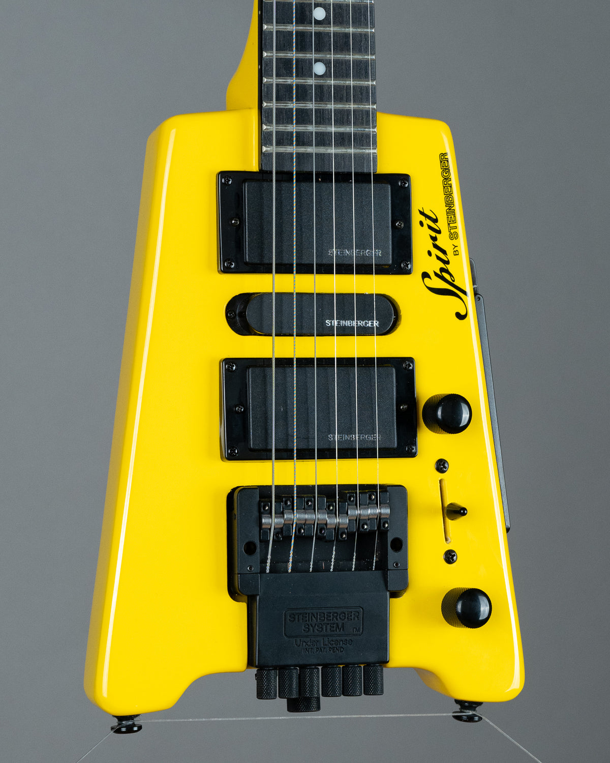 2018 Steinberger Spirit GT Pro Deluxe (China, Hot Rod Yellow)