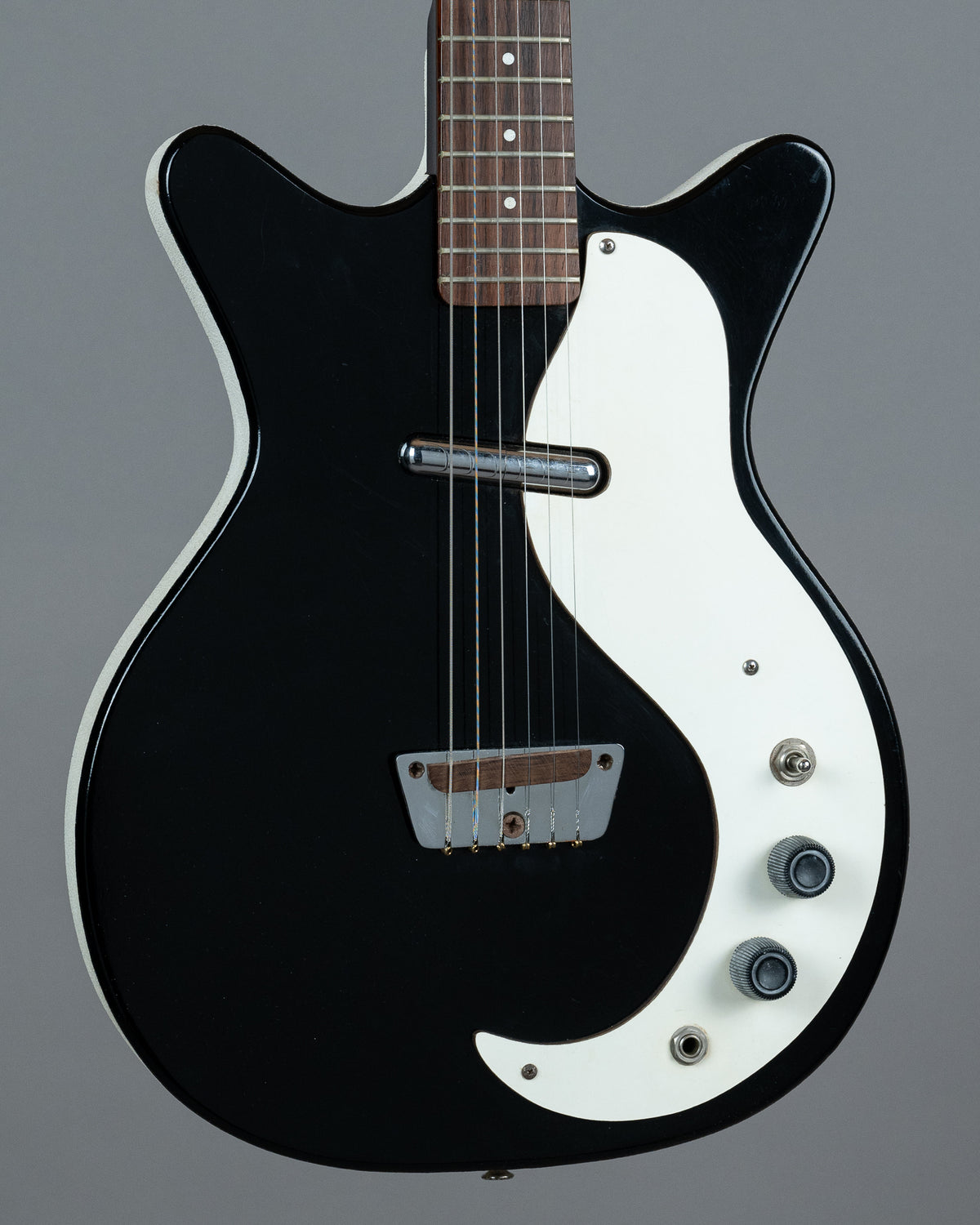 1964 Danelectro DC-1 (USA, Black, OHSC)