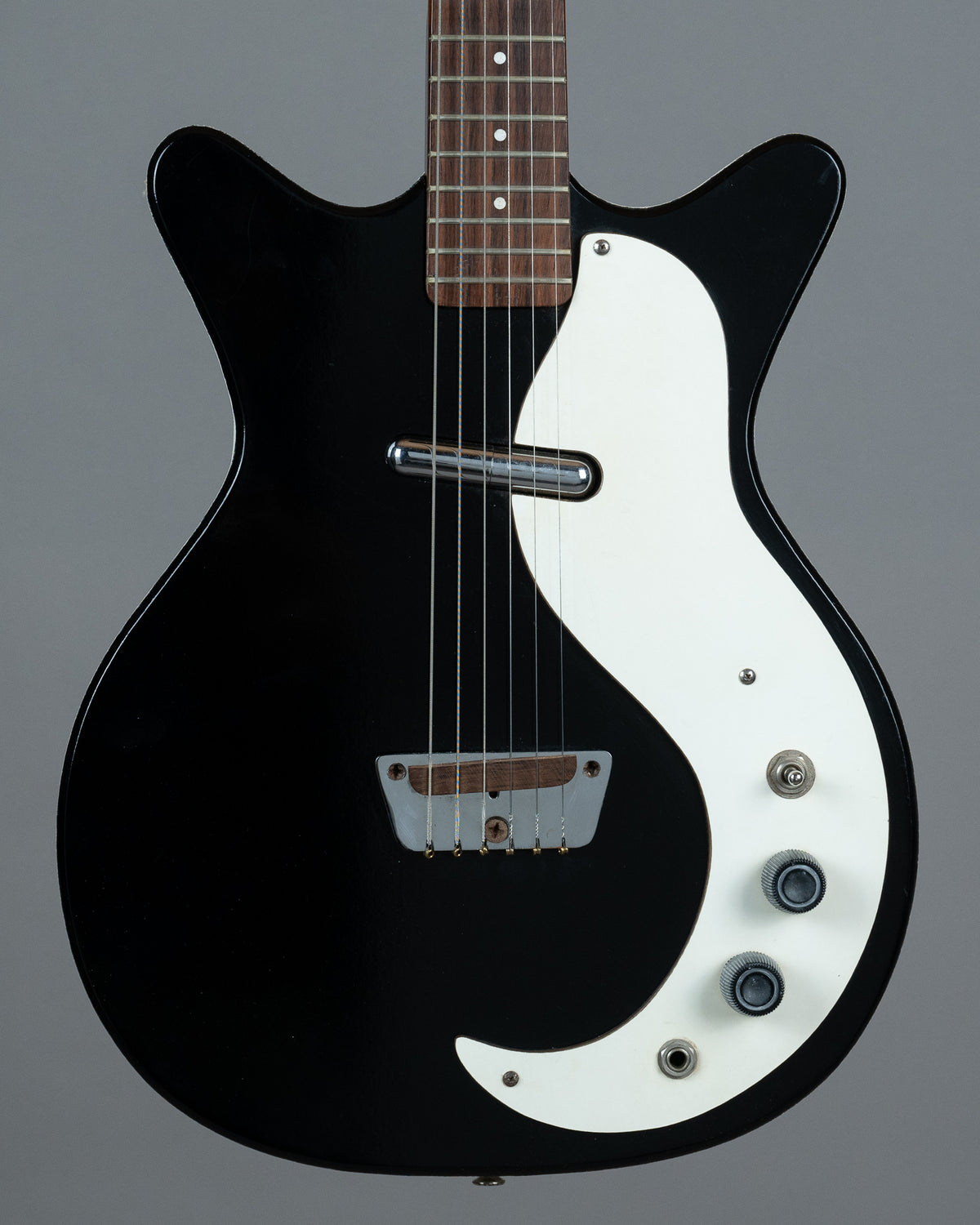 1964 Danelectro DC-1 (USA, Black, OHSC)