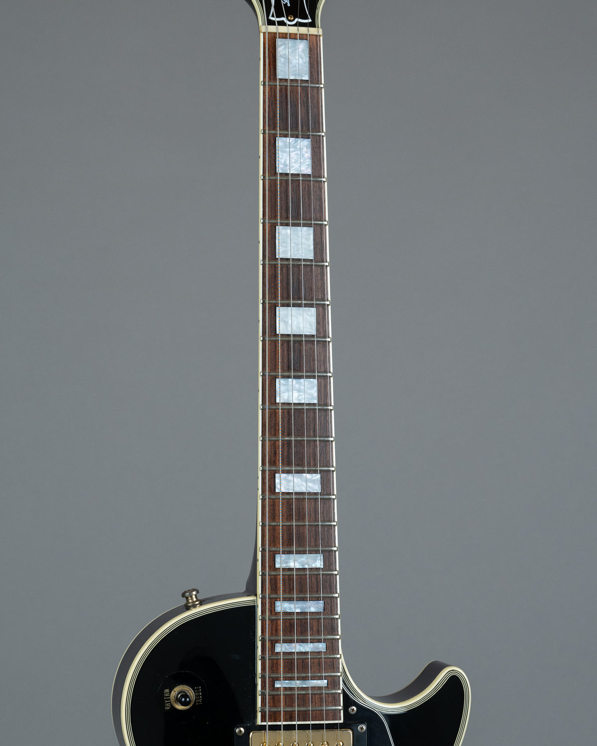 2001 Epiphone LPC-80 Les Paul Custom (Japan, Ebony, HSC)