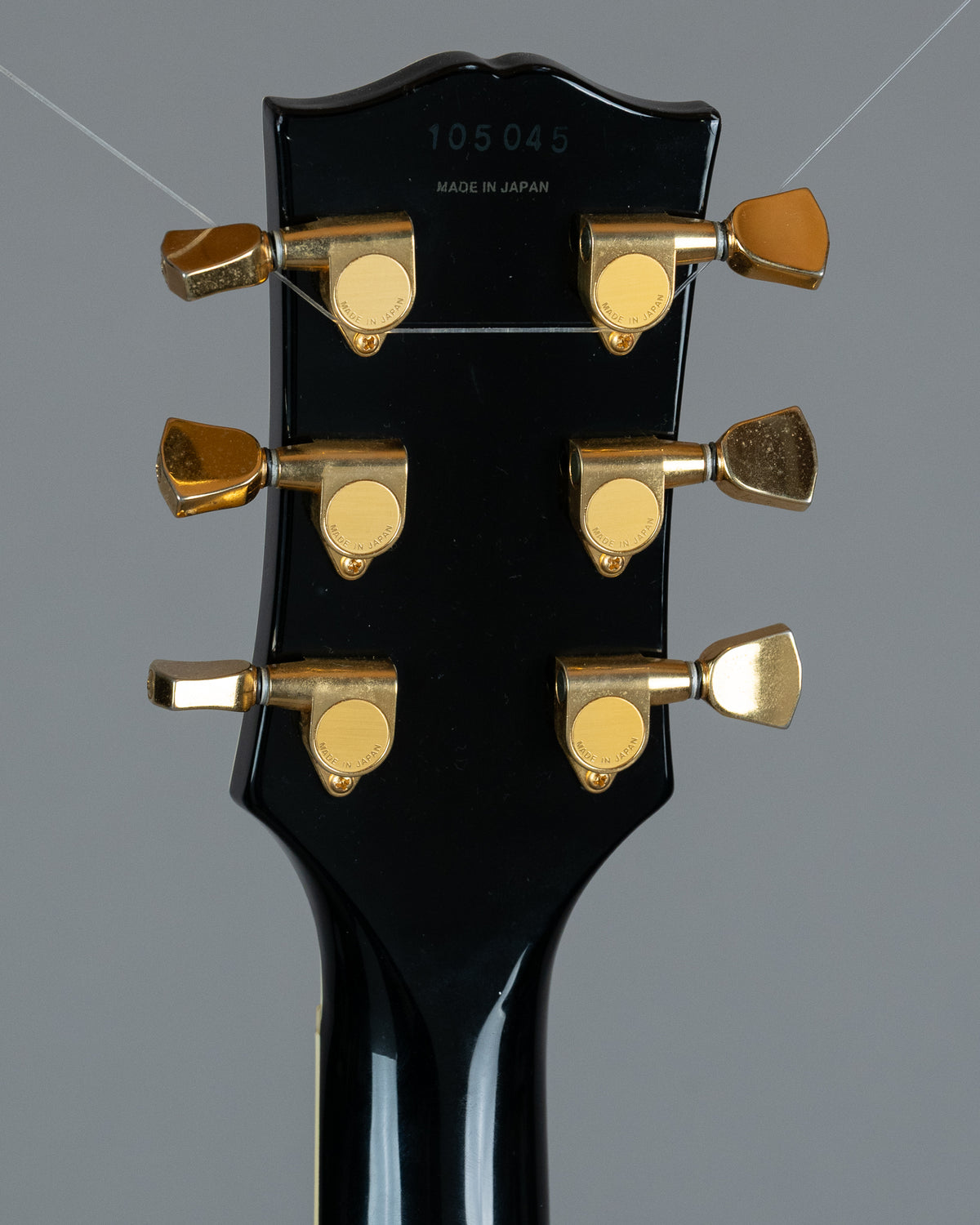 2001 Epiphone LPC-80 Les Paul Custom (Japan, Ebony, HSC)