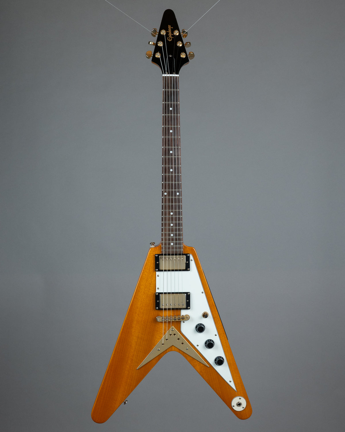 2009 Epiphone '58 Flying V (China, Korina, HSC)